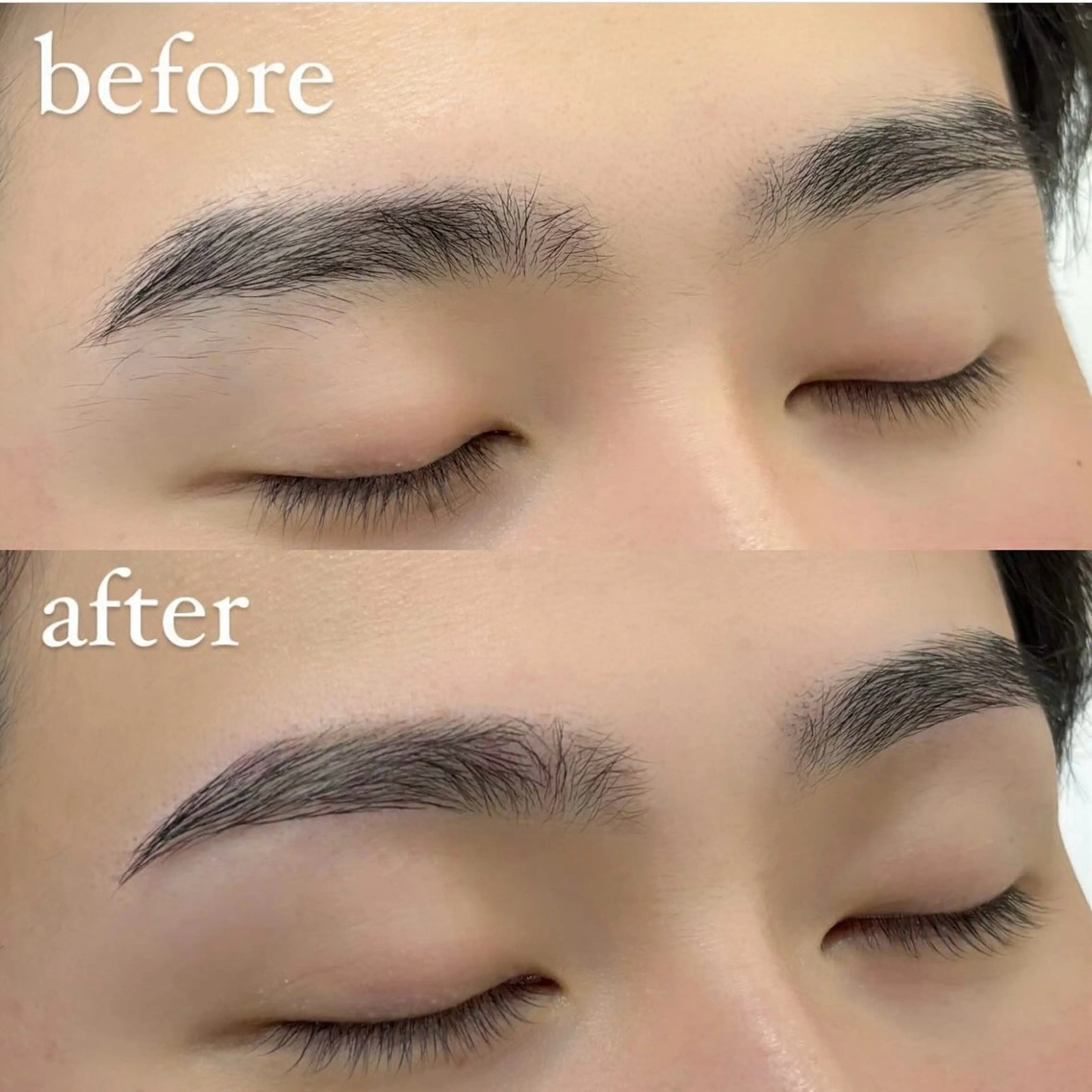 【Instagram フォロー ＋ googleクチコミ必須】メンズ限定✨️アイブロウスタイリングの写真