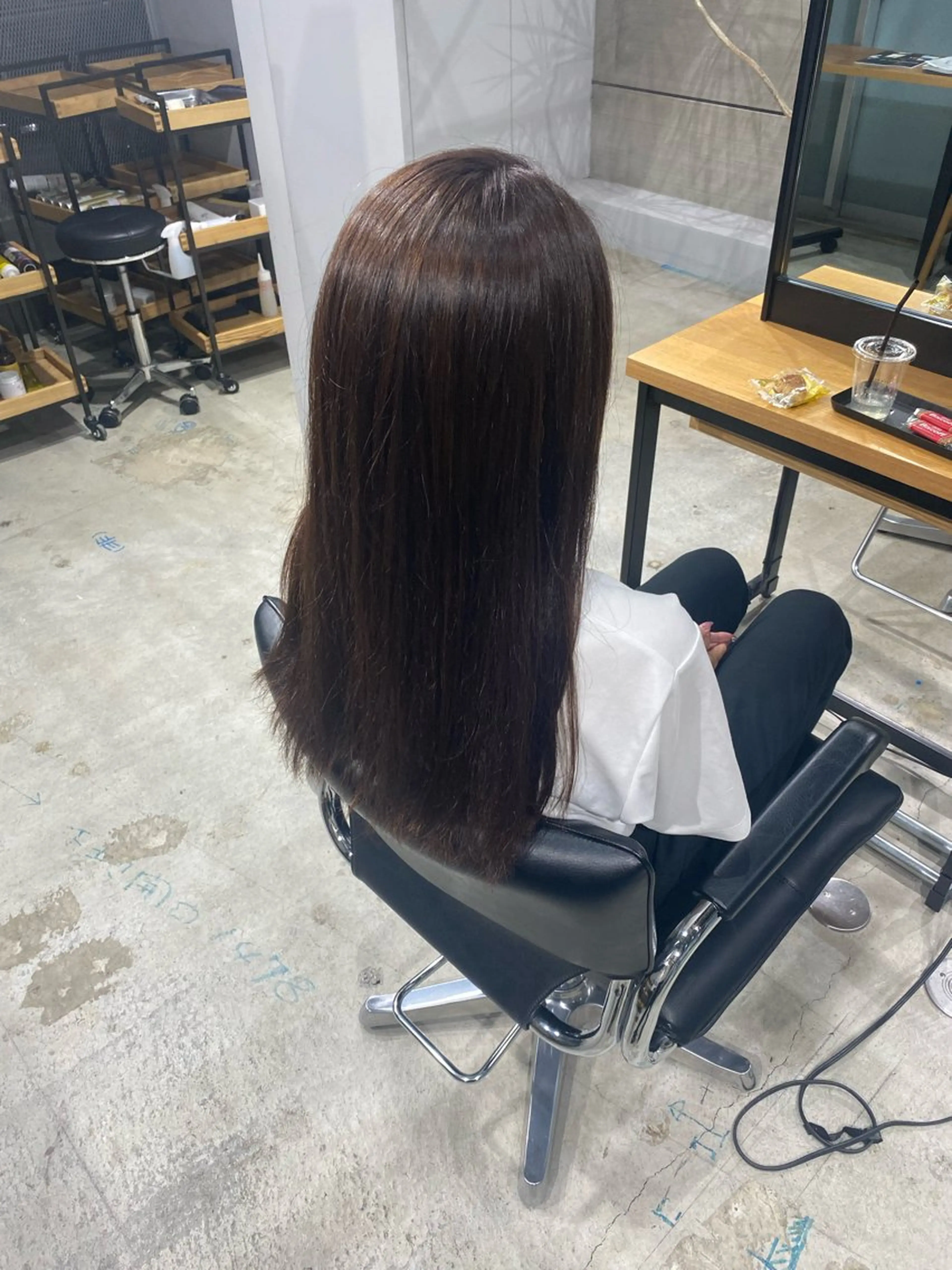 ロング 村田 健のヘアスタイル