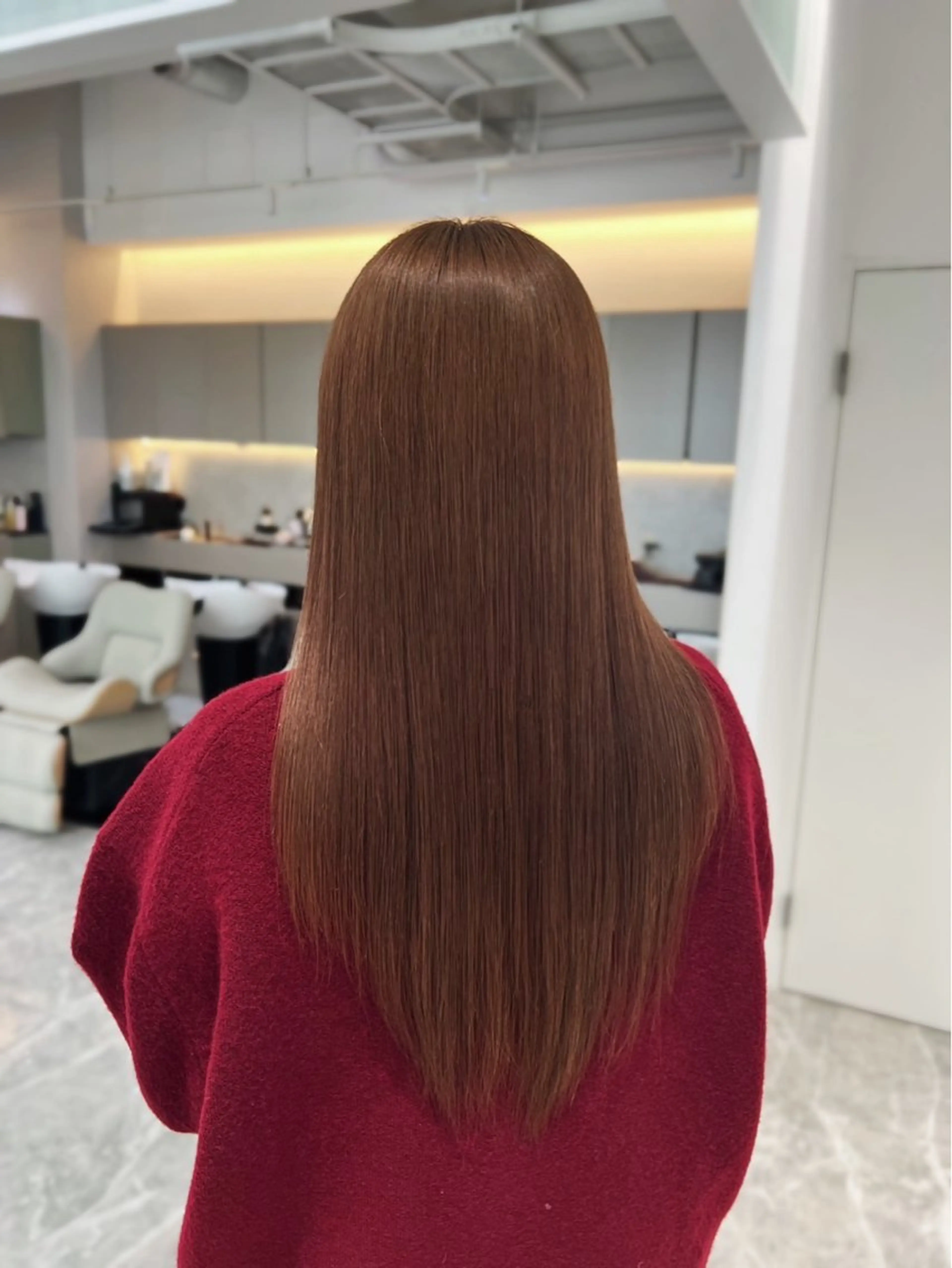 ロング 🫧RYOグレージュ /透け感カラー🫧のヘアスタイル