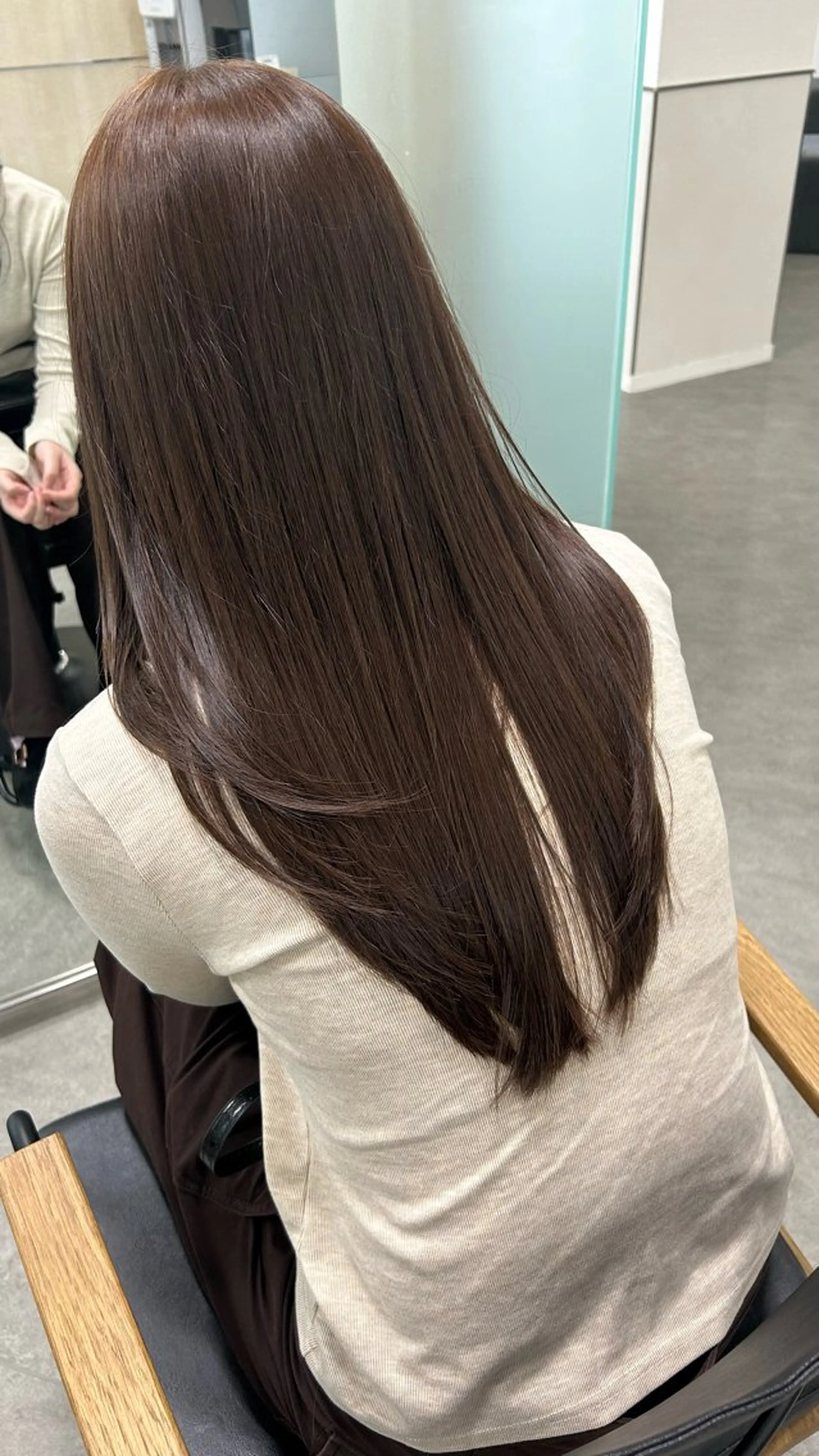 ロング カット ヘアカラー 𝑹𝒊𝒌𝒐 ブリーチ/艶カラーのヘアスタイル