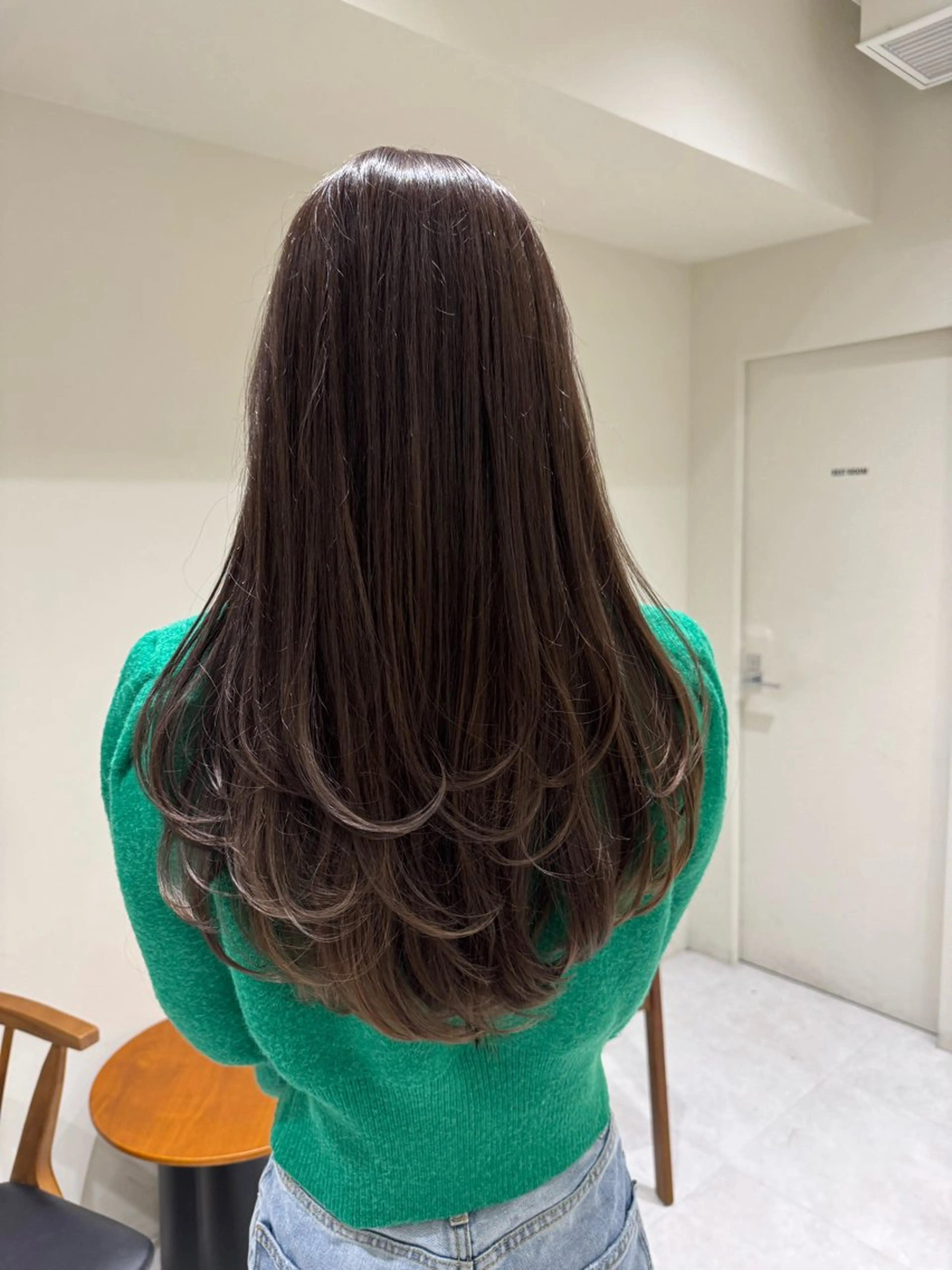 ロング 韓国レイヤー💋/ ワンホン/NANAのヘアスタイル