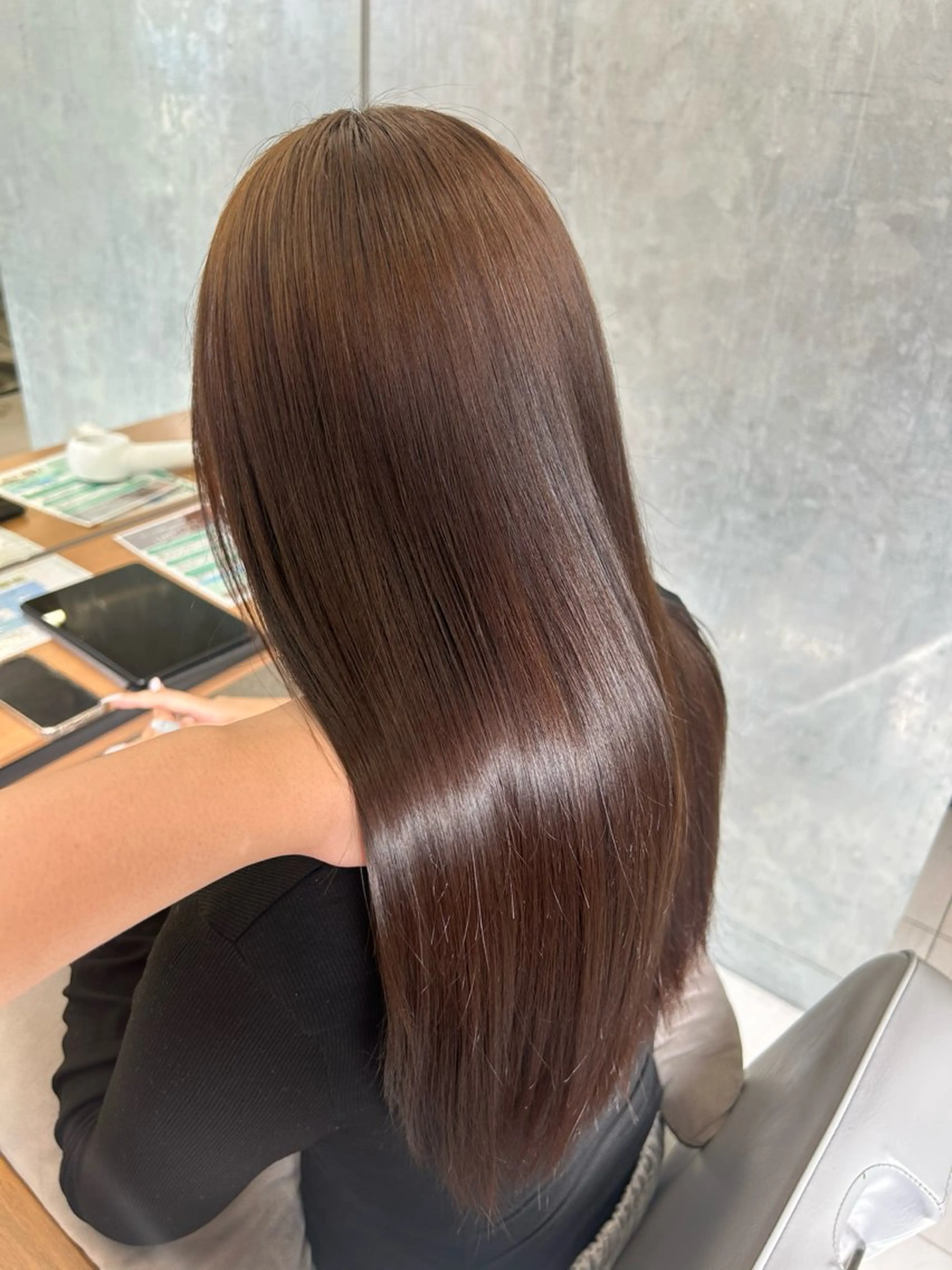 【ミニモ限定❕】艶カラー＋トリートメント✨️の写真