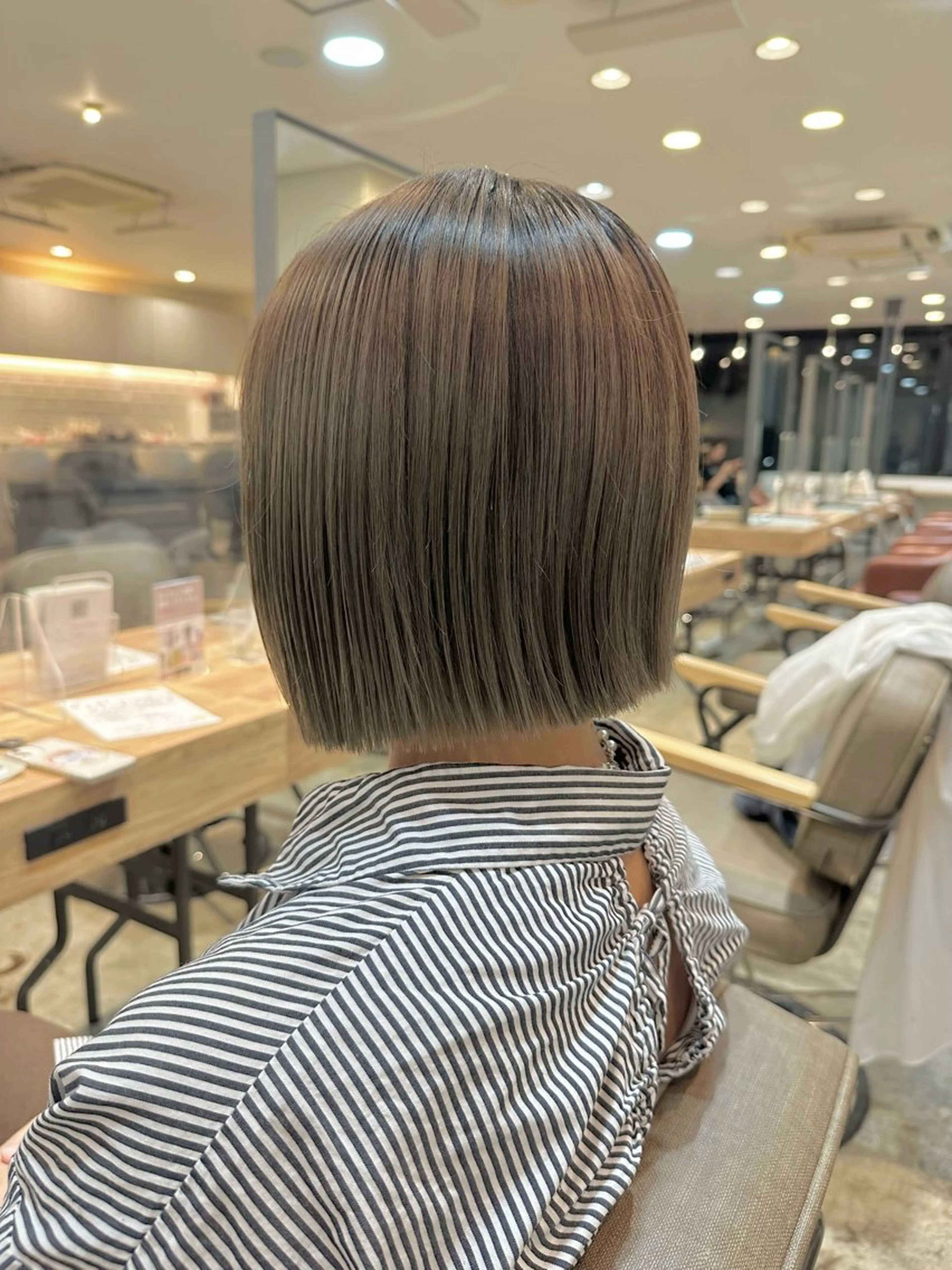 ショート 切りっぱなしボブ ボブ ボブ特化美容師 /荒井悠葵のヘアスタイル
