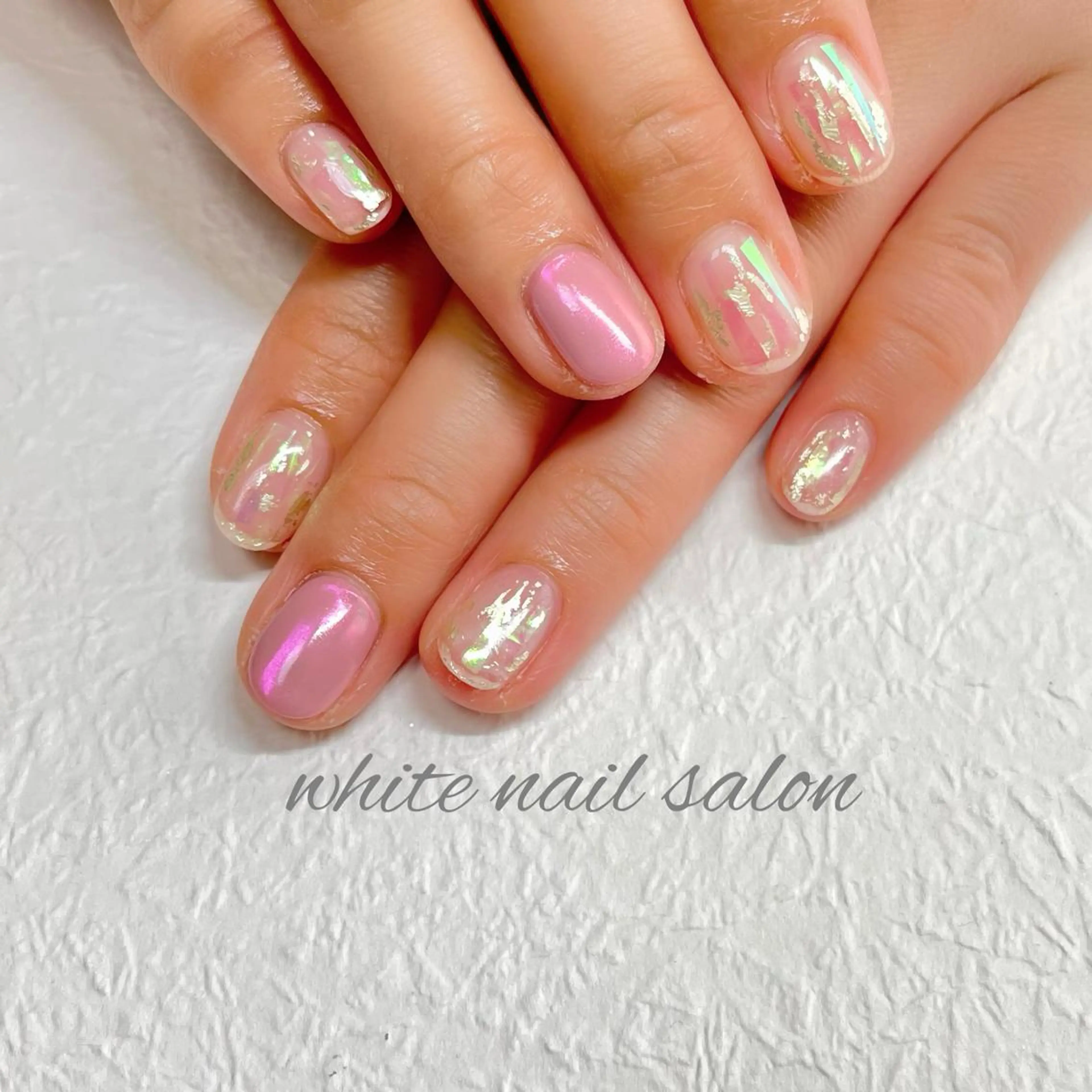 ネイル アートネイル フットネイル ジェルネイル ハードジェル ラメ(グリッター) ハンドネイル white nail salonのネイルデザイン