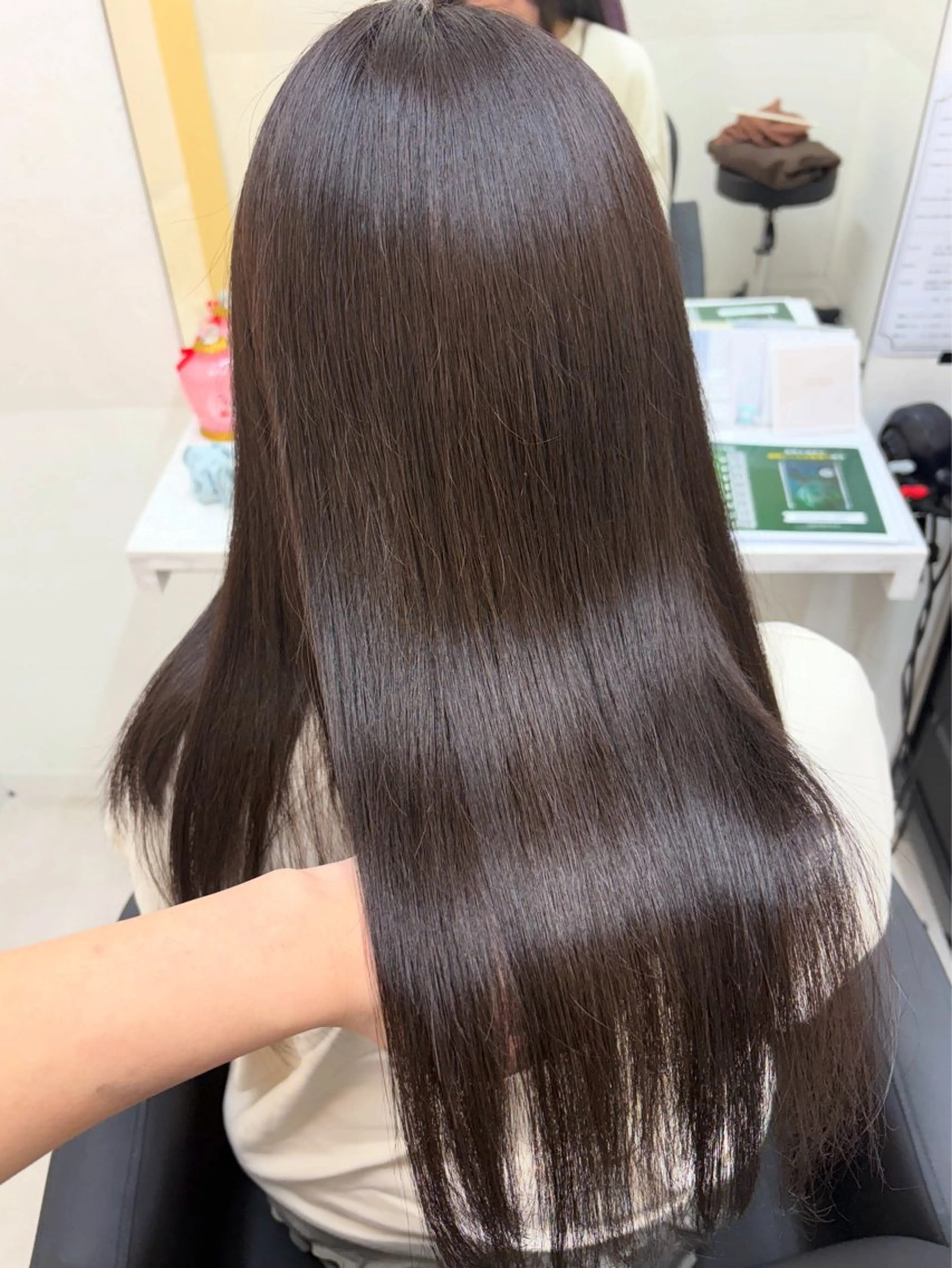 セミロング ヘアカラー トリートメント 透明感カラー/ セット/SAKURAのヘアスタイル