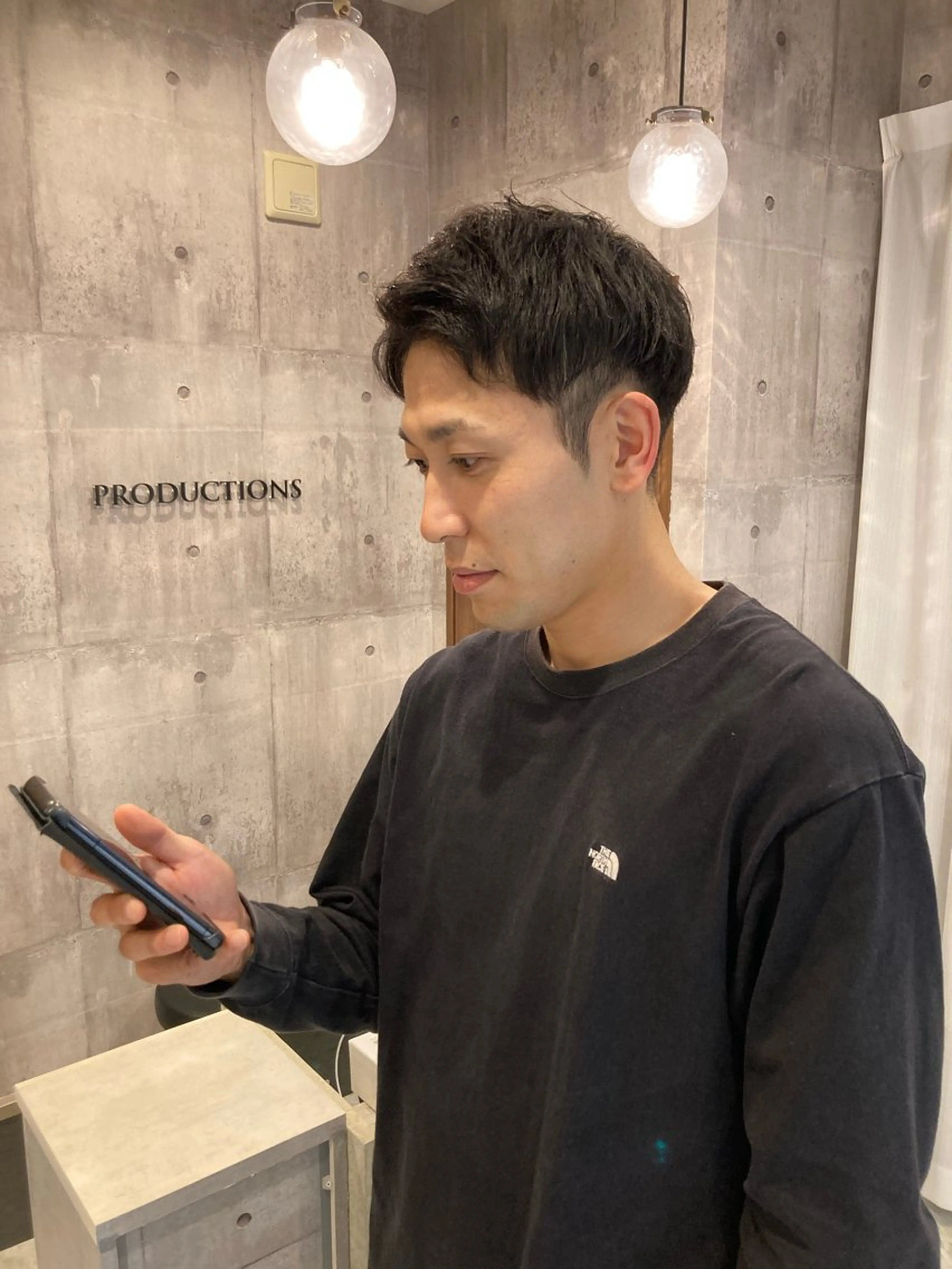 メンズ HairSalon Productions所属・ハマノ ミユのヘアスタイル