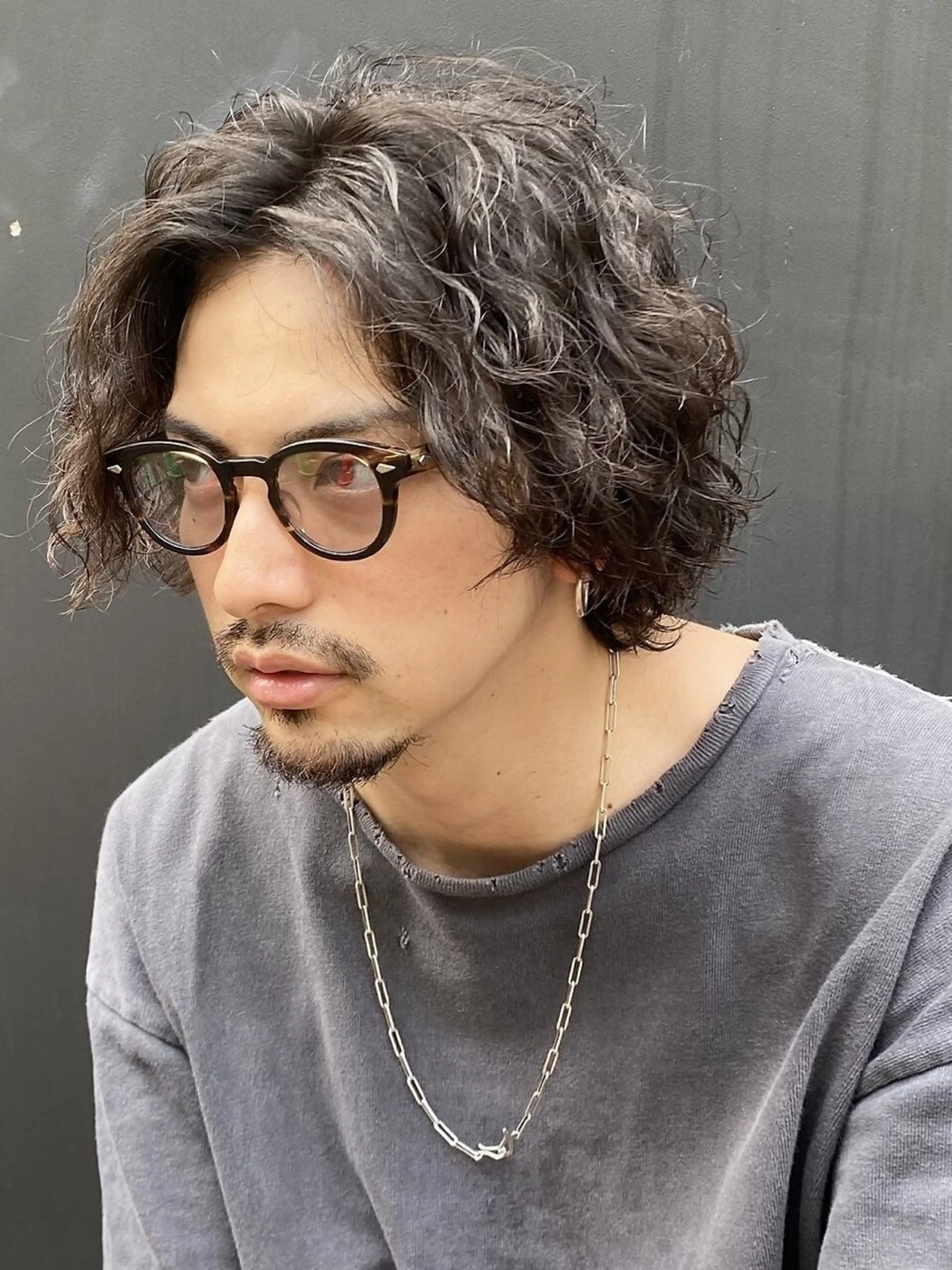 パーマ メンズ メンズパーマ ツイストスパイラルパーマ 波巻きパーマ ニュアンスパーマ スパイラルパーマ fifth リュウセイのヘアスタイル