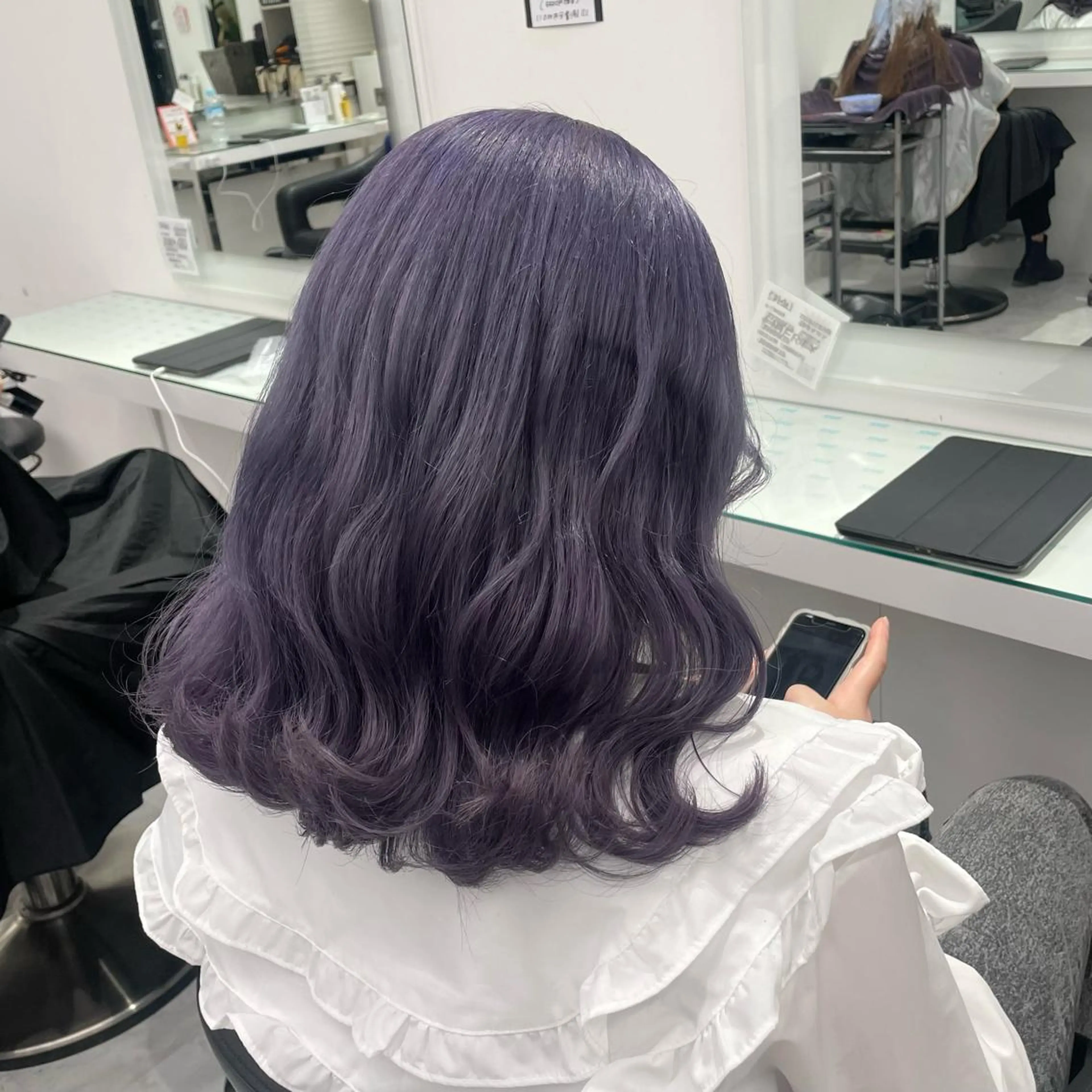 ロング カラー ヘアカラー トリートメント ヘッドスパ ヘアセット 暖色🩷透明感カラー ♡Maika♡のヘアスタイル