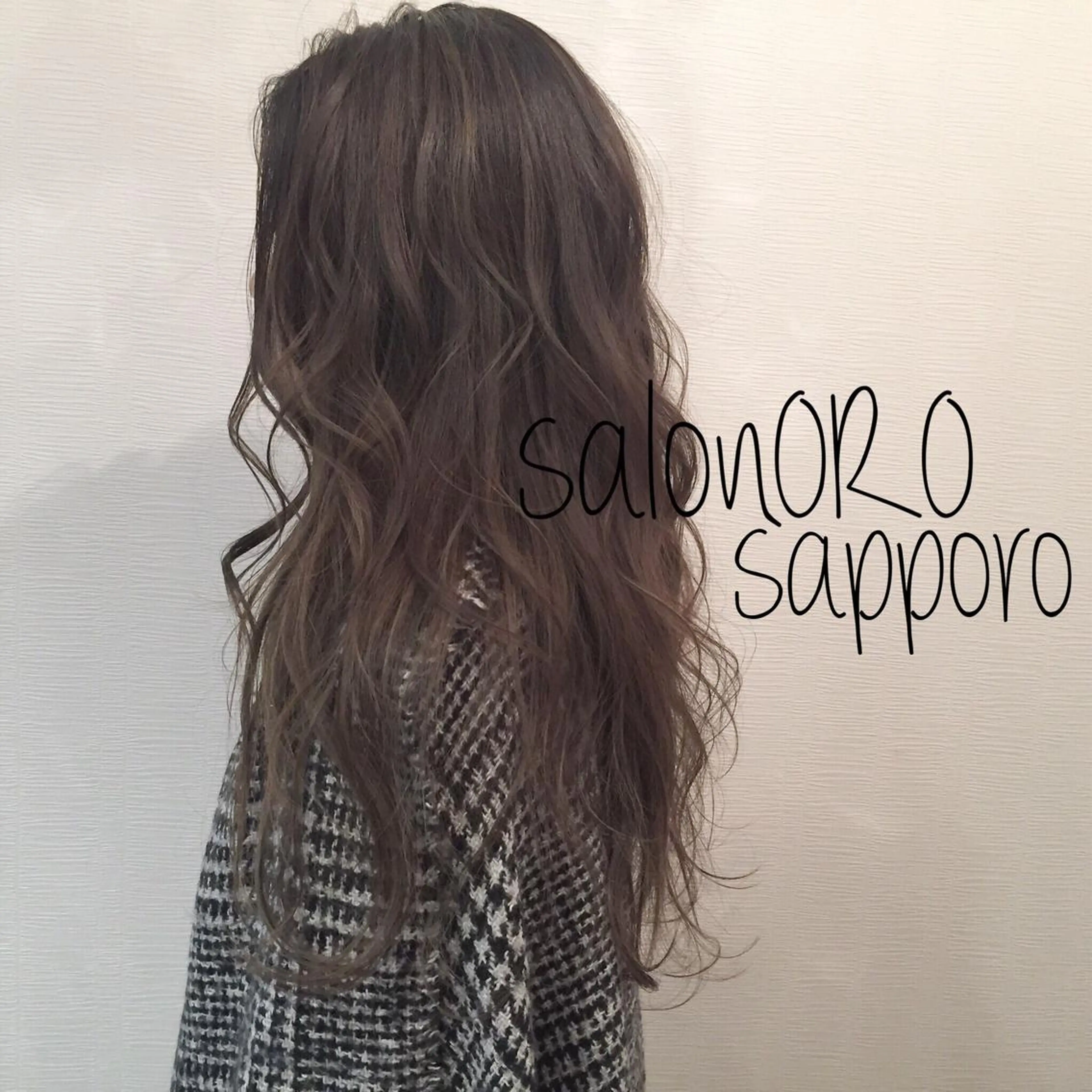 ロング カラー ブリーチ グラデーションカラー グレージュ ハイライトカラー ハイライト カット ヘアカラー トリートメント 池田 真由美のヘアスタイル