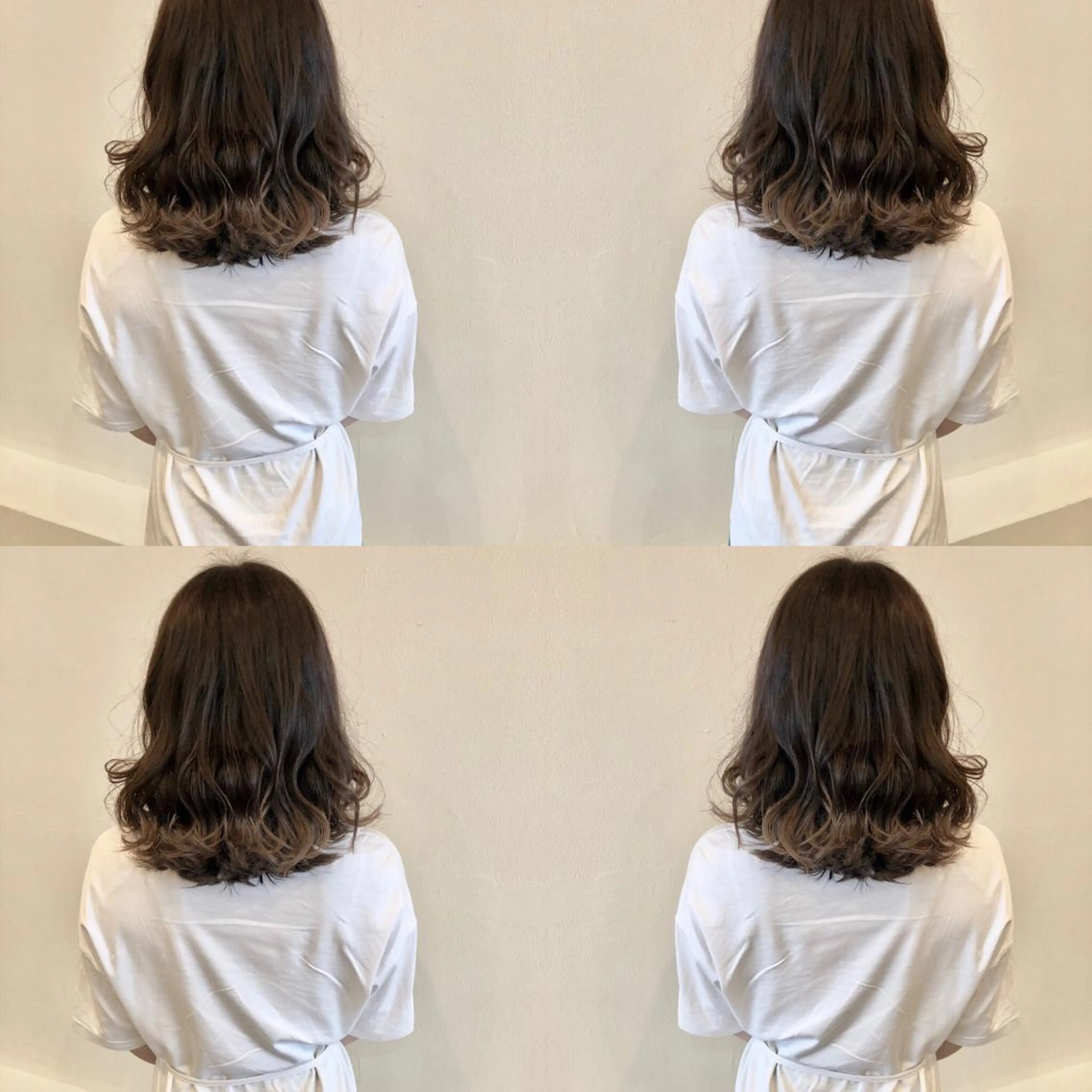 ミディアム カラー ヘアカラー 宮下 耕平のヘアスタイル