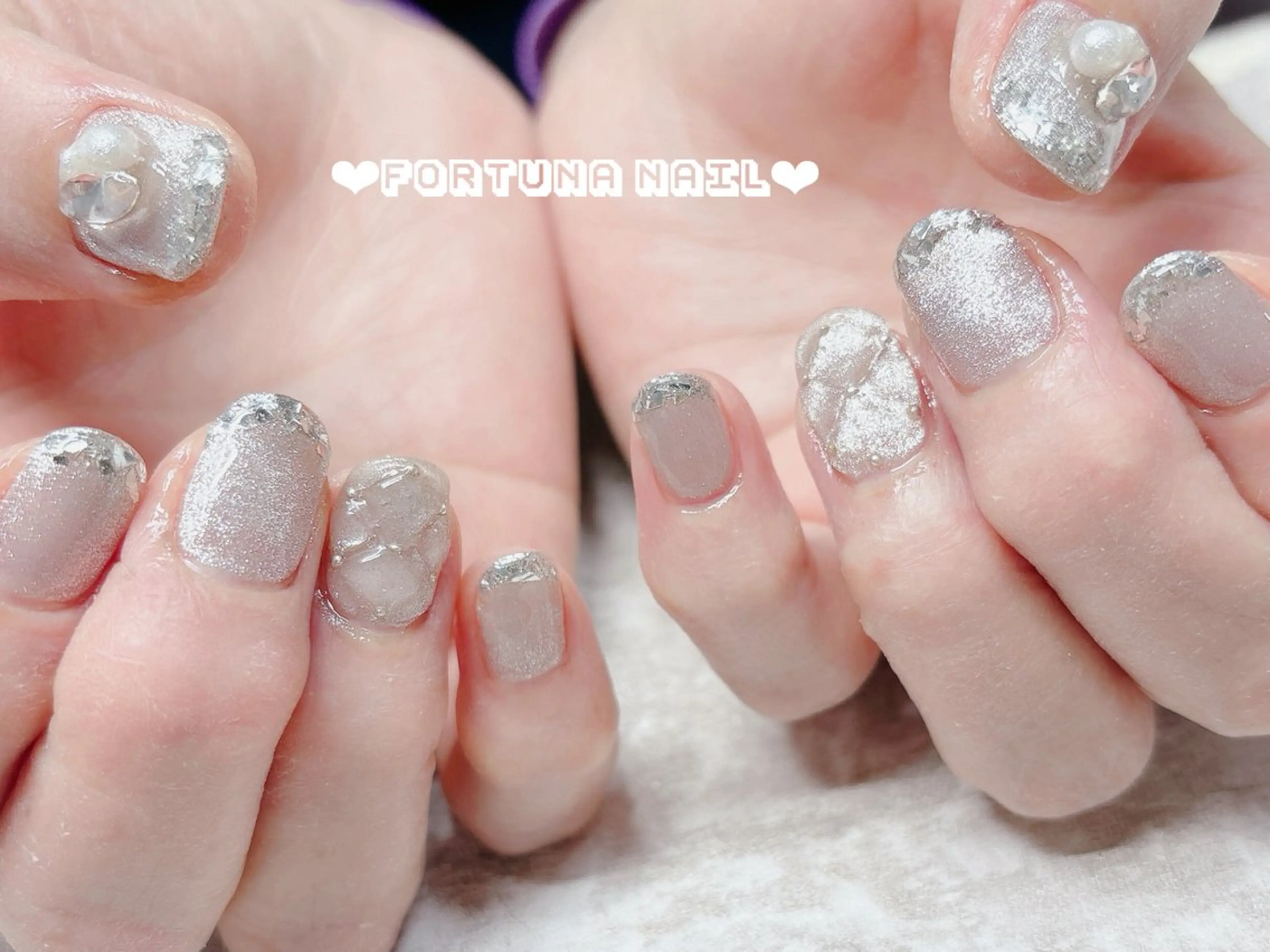 ネイル フットネイル Nail •Head スパFortunaのネイルデザイン