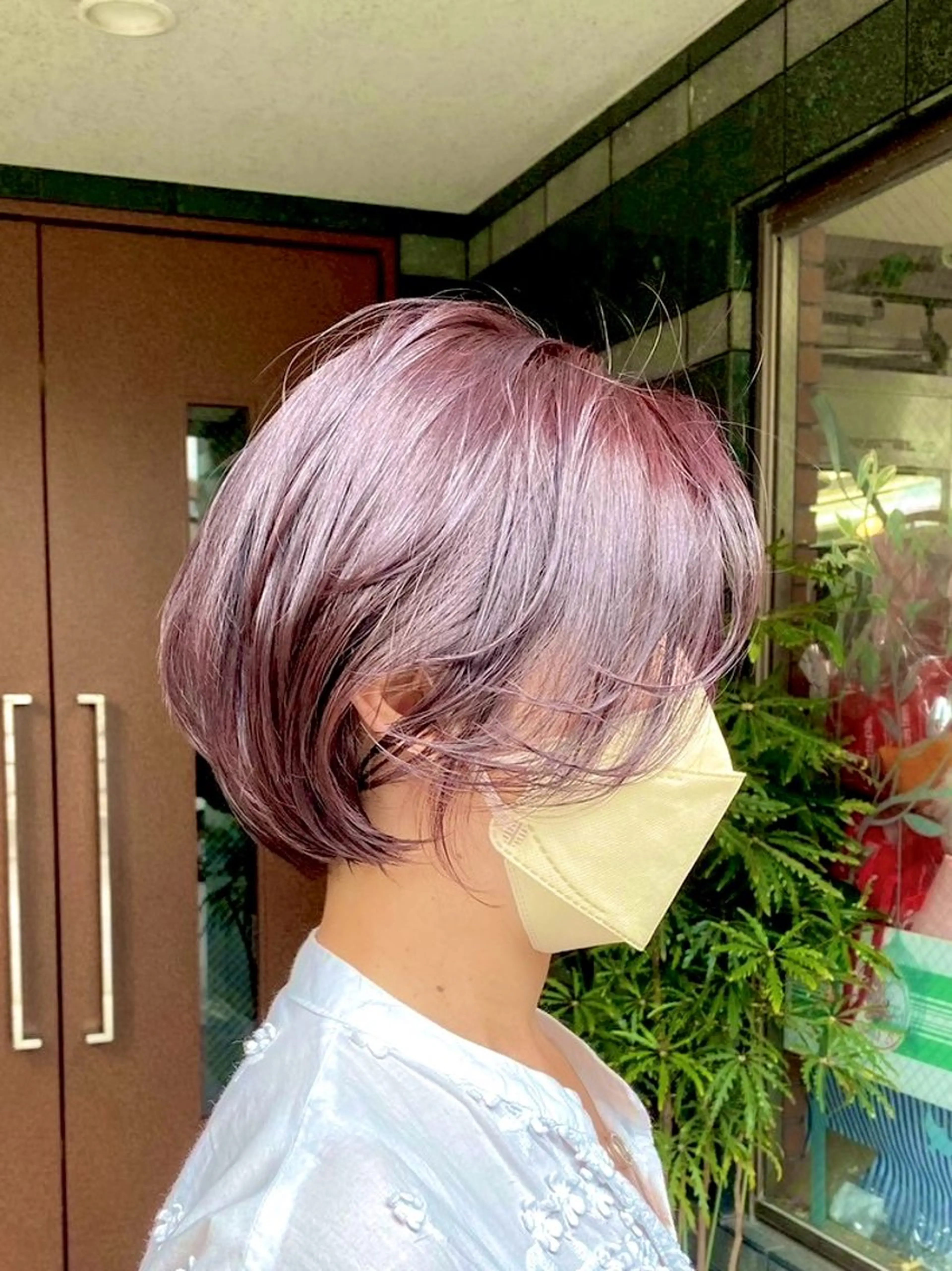 ショート カラー カット ヘアカラー トリートメント ✂︎cadre✂︎ 🪶かまだれいし🪶のヘアスタイル