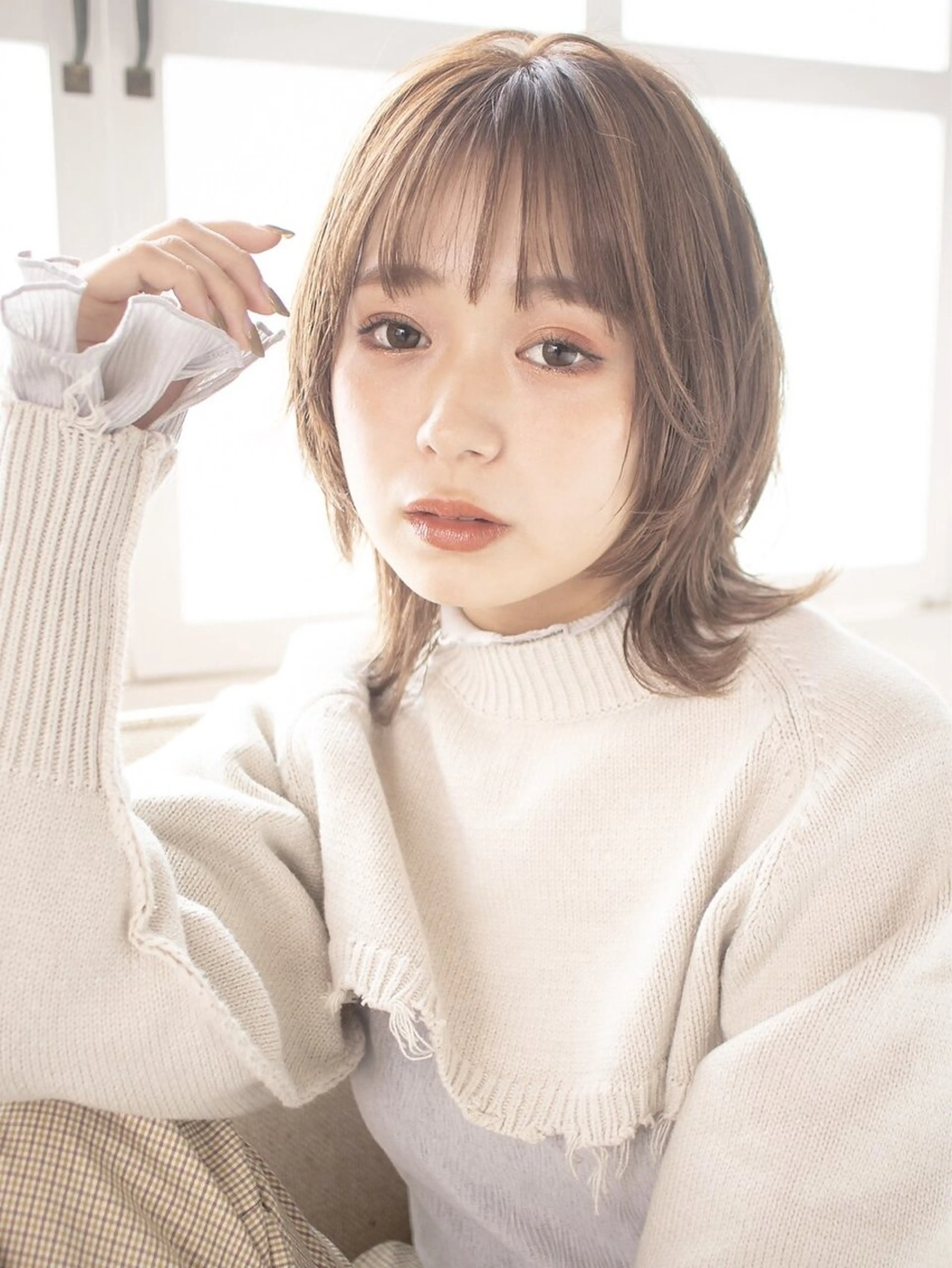 ロング カラー 田中 克弥のヘアスタイル