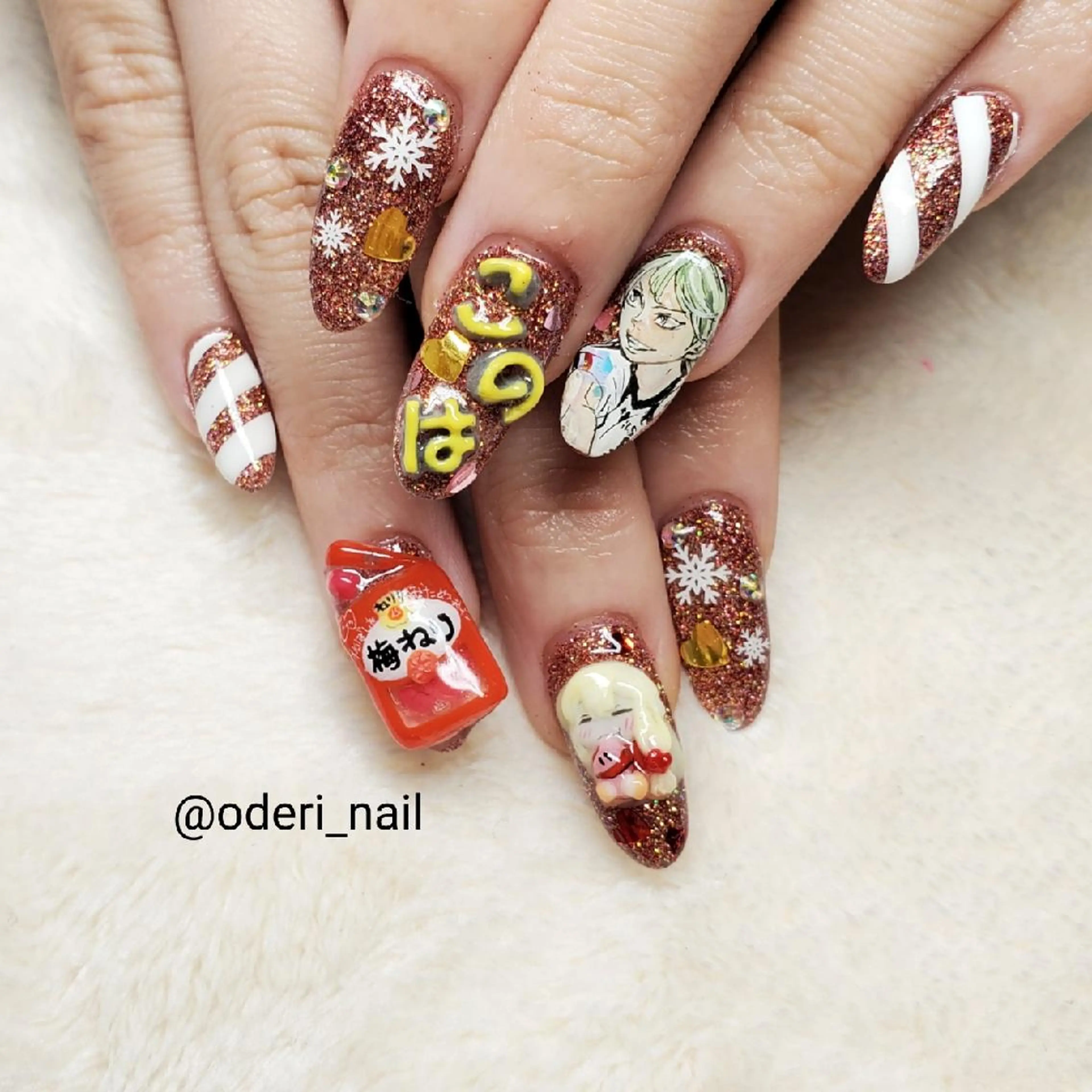 ネイル アートネイル フットネイル ジェルネイル 春ネイル おで@ oderi_nailのネイルデザイン