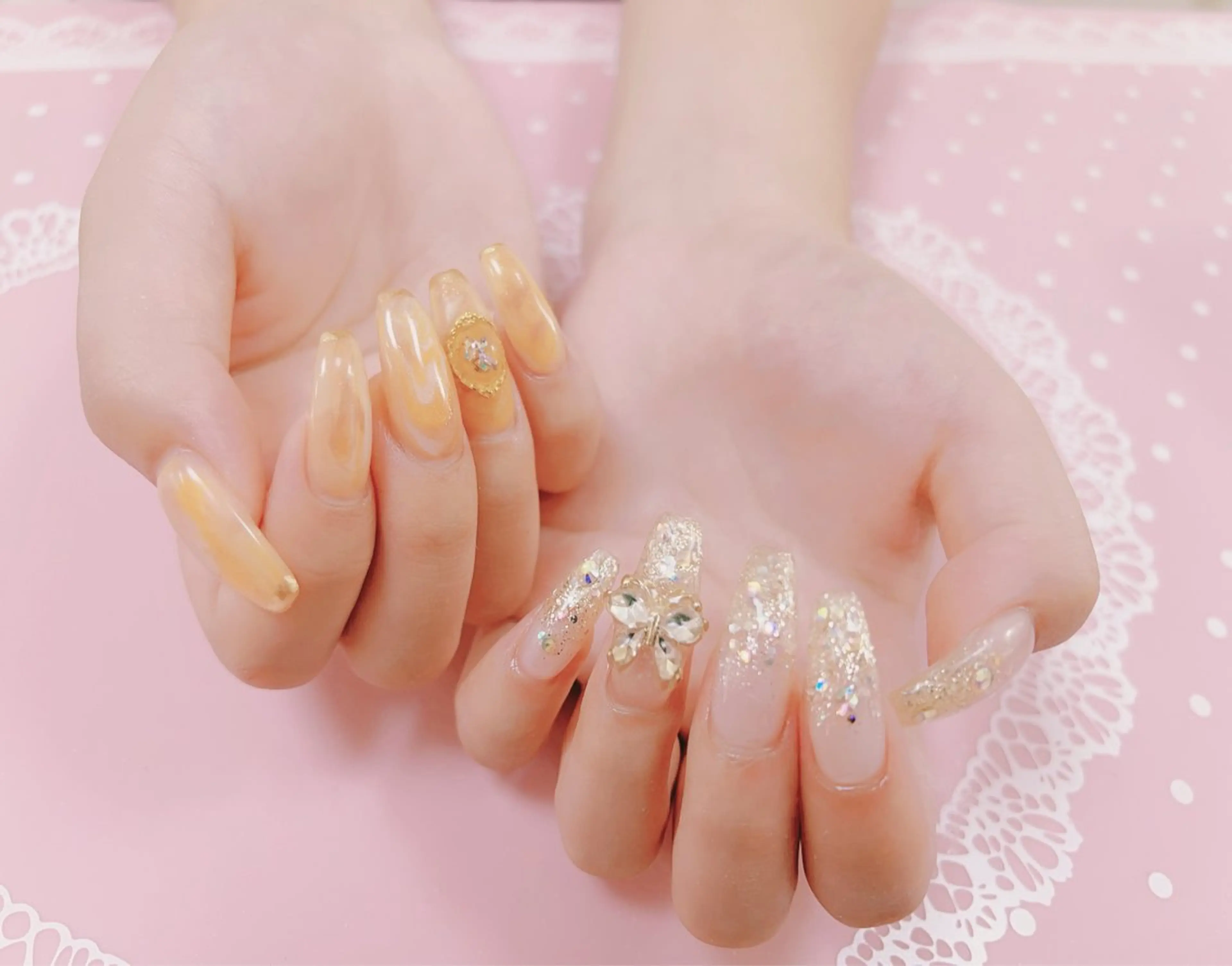 ネイル はぴねす所属・横浜 美夢のネイルデザイン