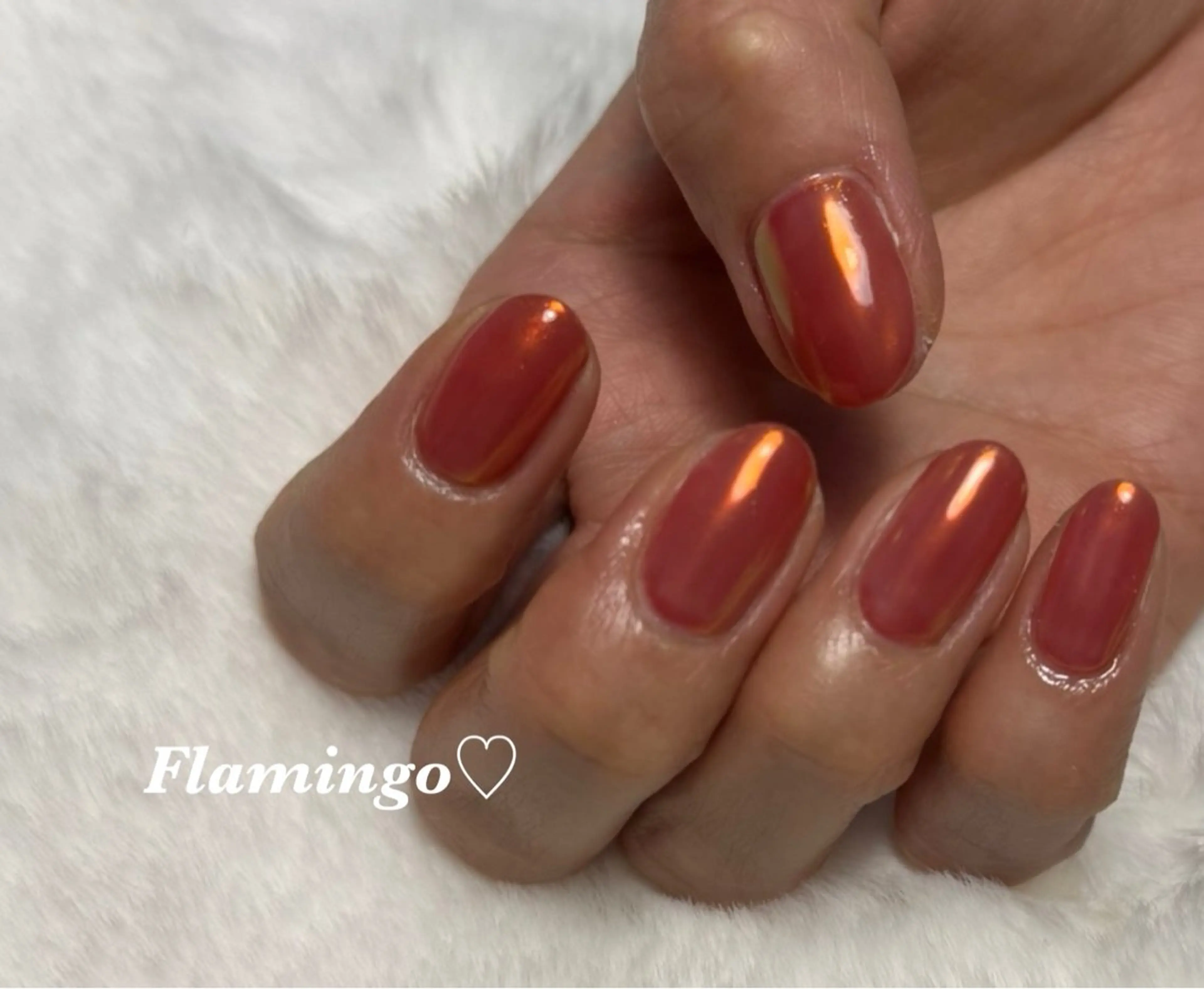 ネイル ミラーネイル ワンカラーネイル シンプルネイル 春ネイル ハンドネイル フィルイン／自爪育成 ／爪に優しい施術のネイルデザイン