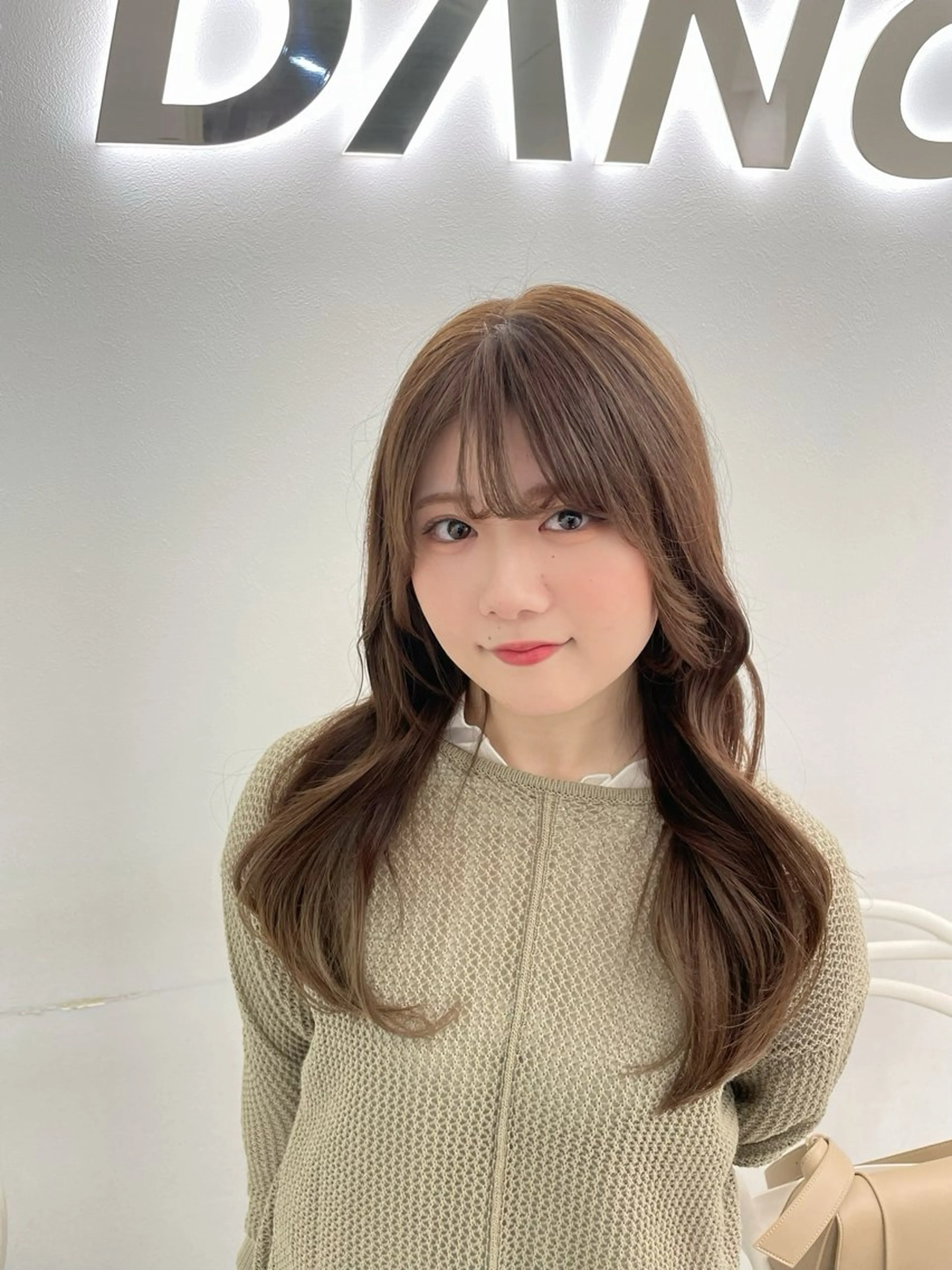 ロング カラー カット ヘアカラー トリートメント 中韓レイヤー/ ブラウン🤎はやとのヘアスタイル