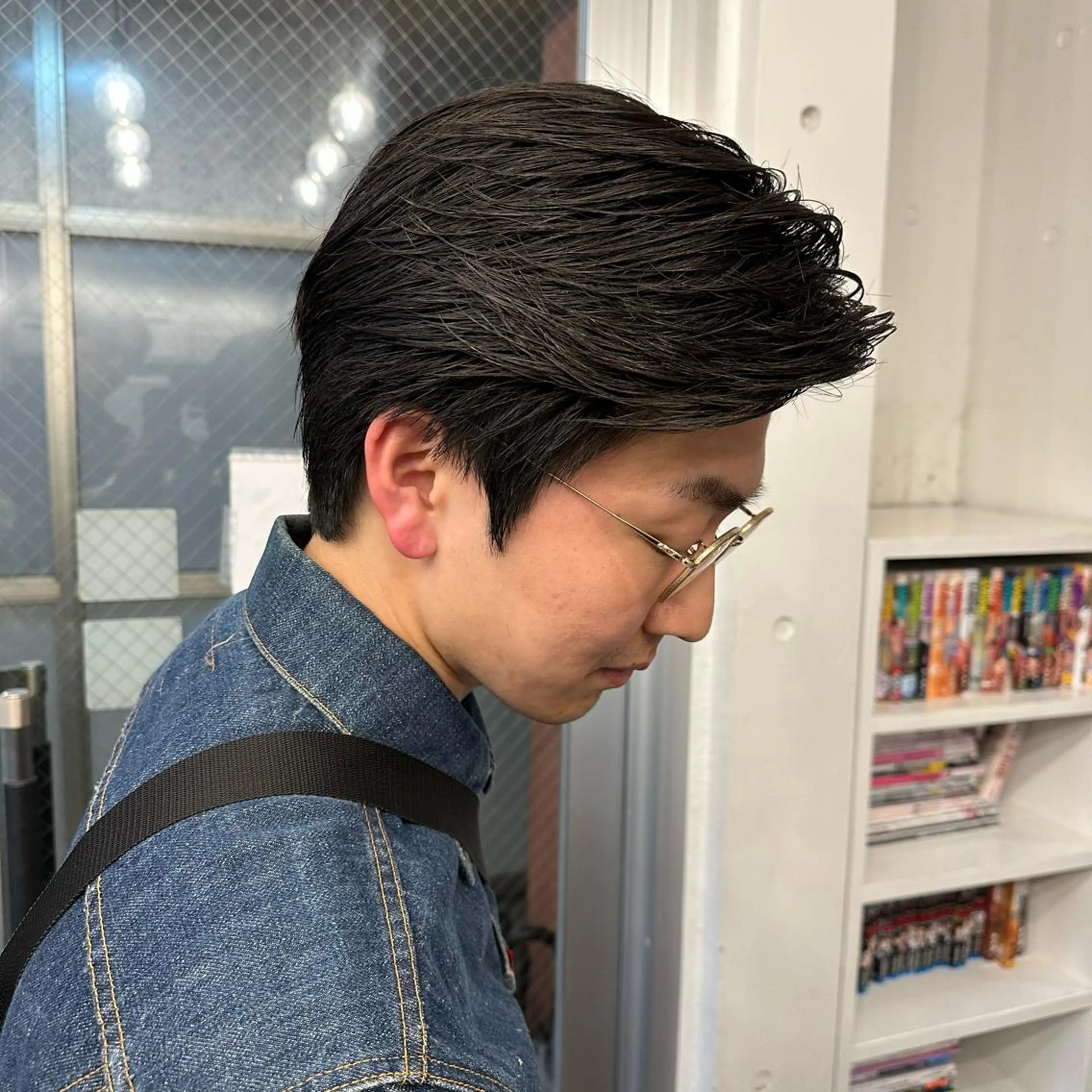 ショート メンズ fifth所属・センターパート／マッ シュ／パーマ　あさみのヘアスタイル