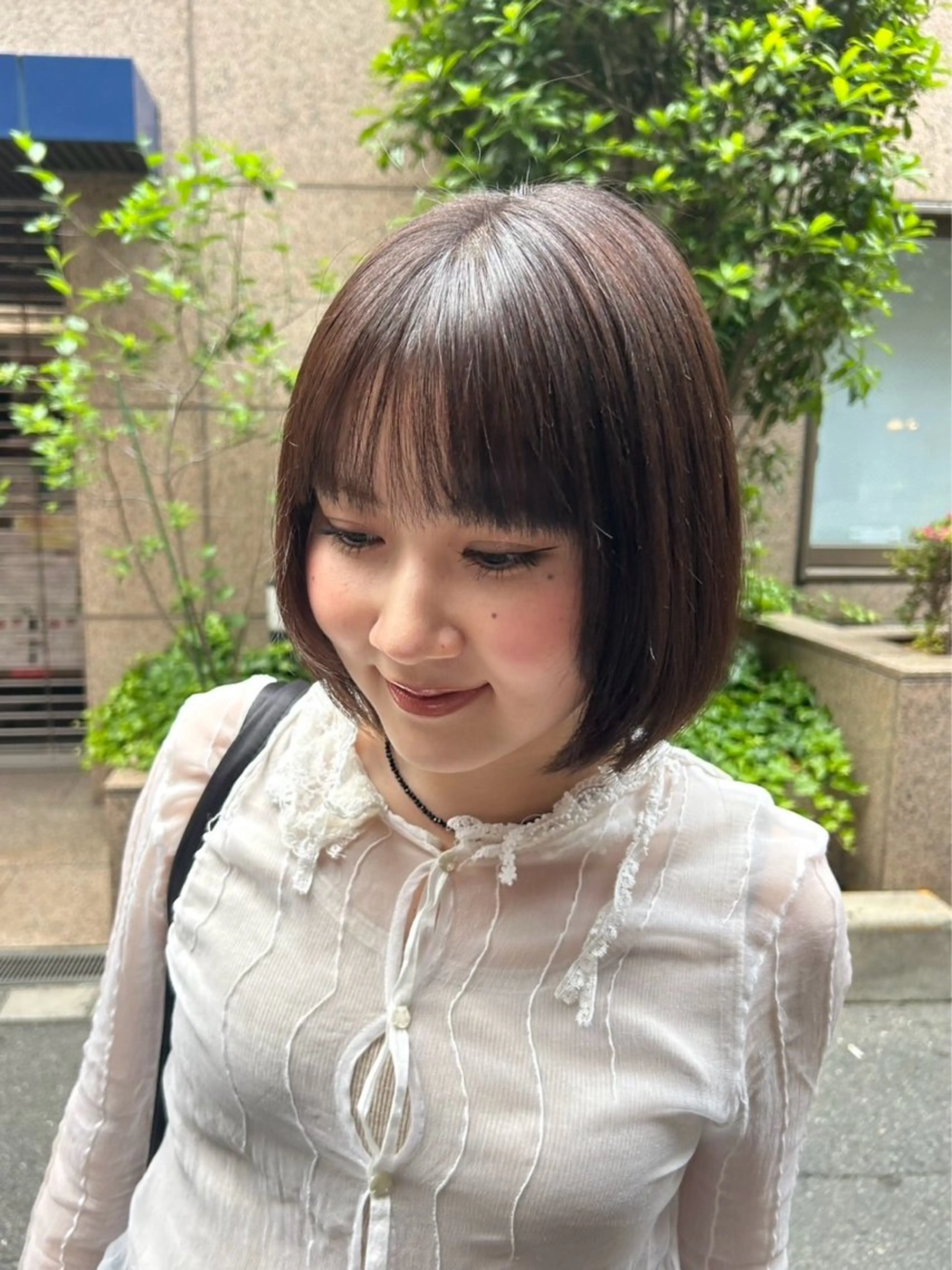 ミディアム 兒玉 希乃花のヘアスタイル