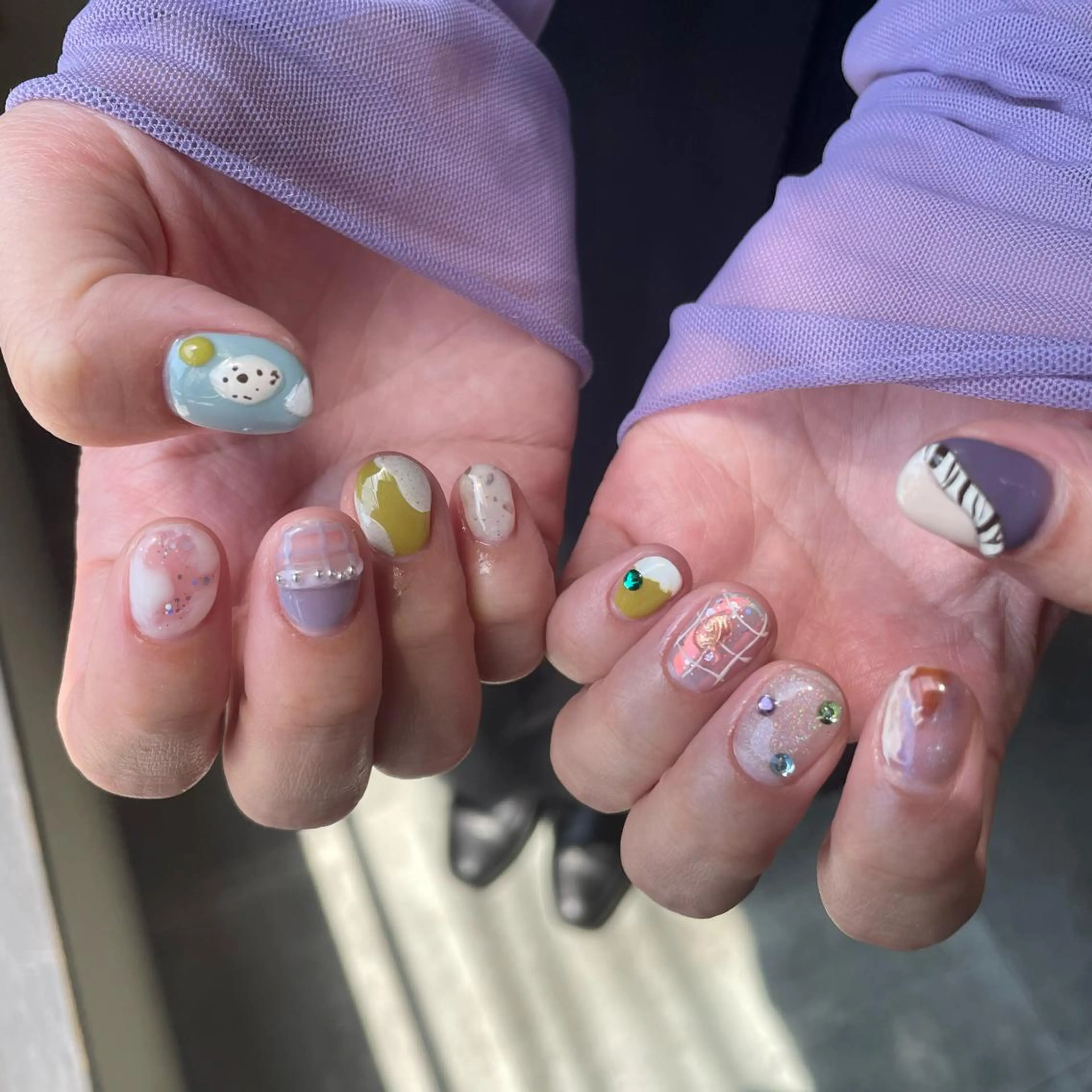 ネイル アートネイル SOL　nail イマナカのネイルデザイン