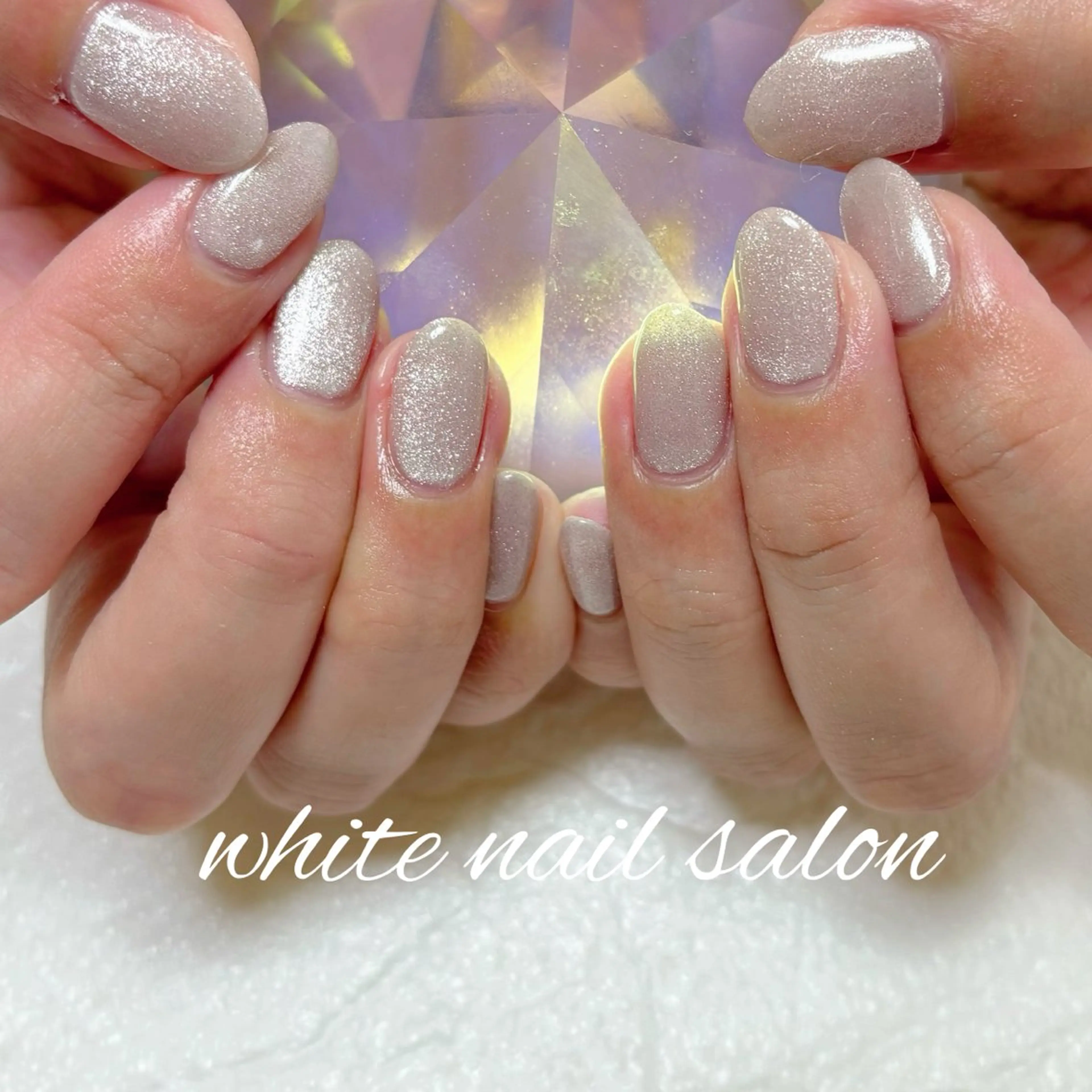 ネイル ホワイト ハンドネイル white nail salonのネイルデザイン