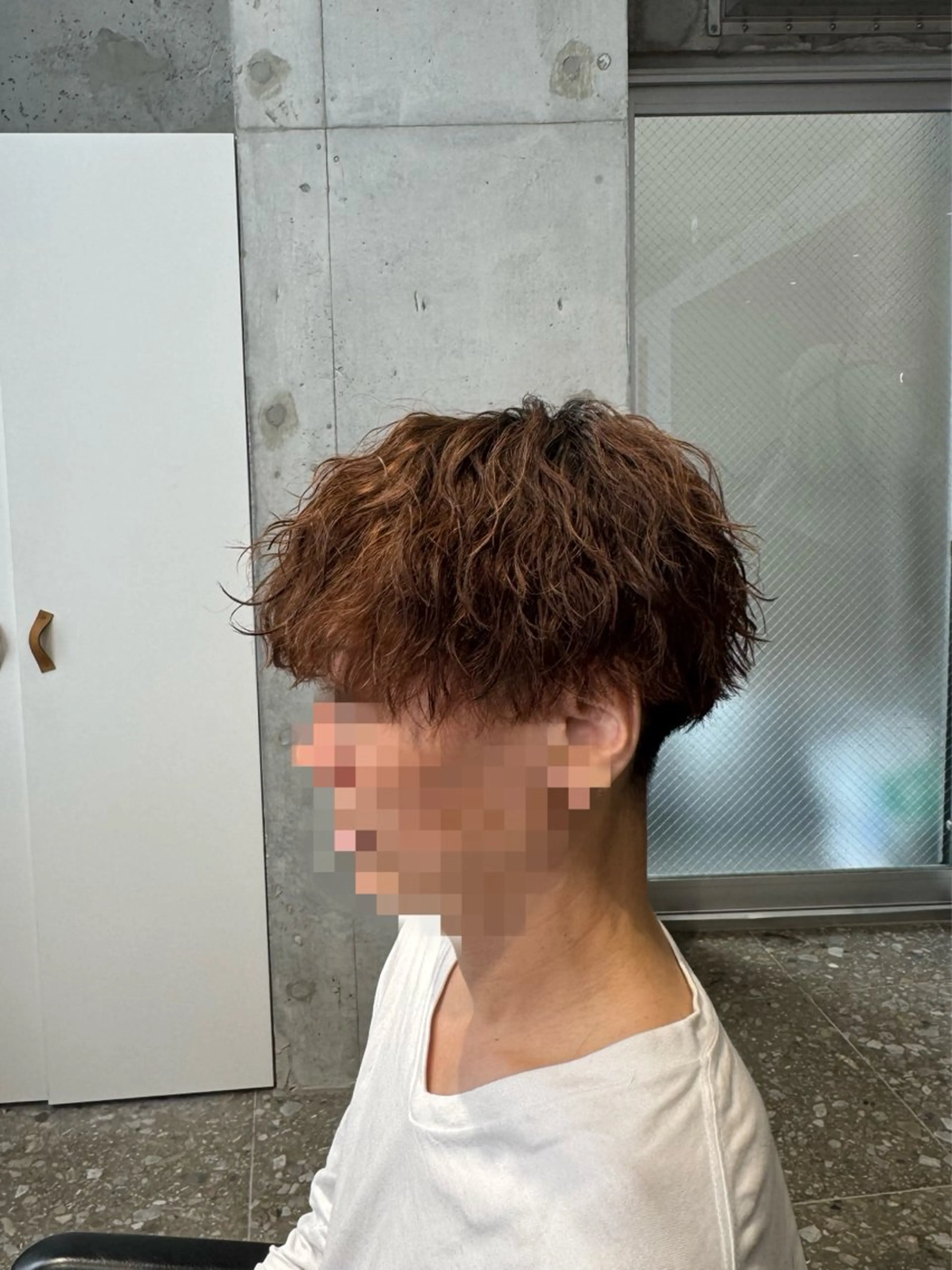 【🌊メンズ限定クーポン🌊】デザインカット＋波巻きパーマの写真