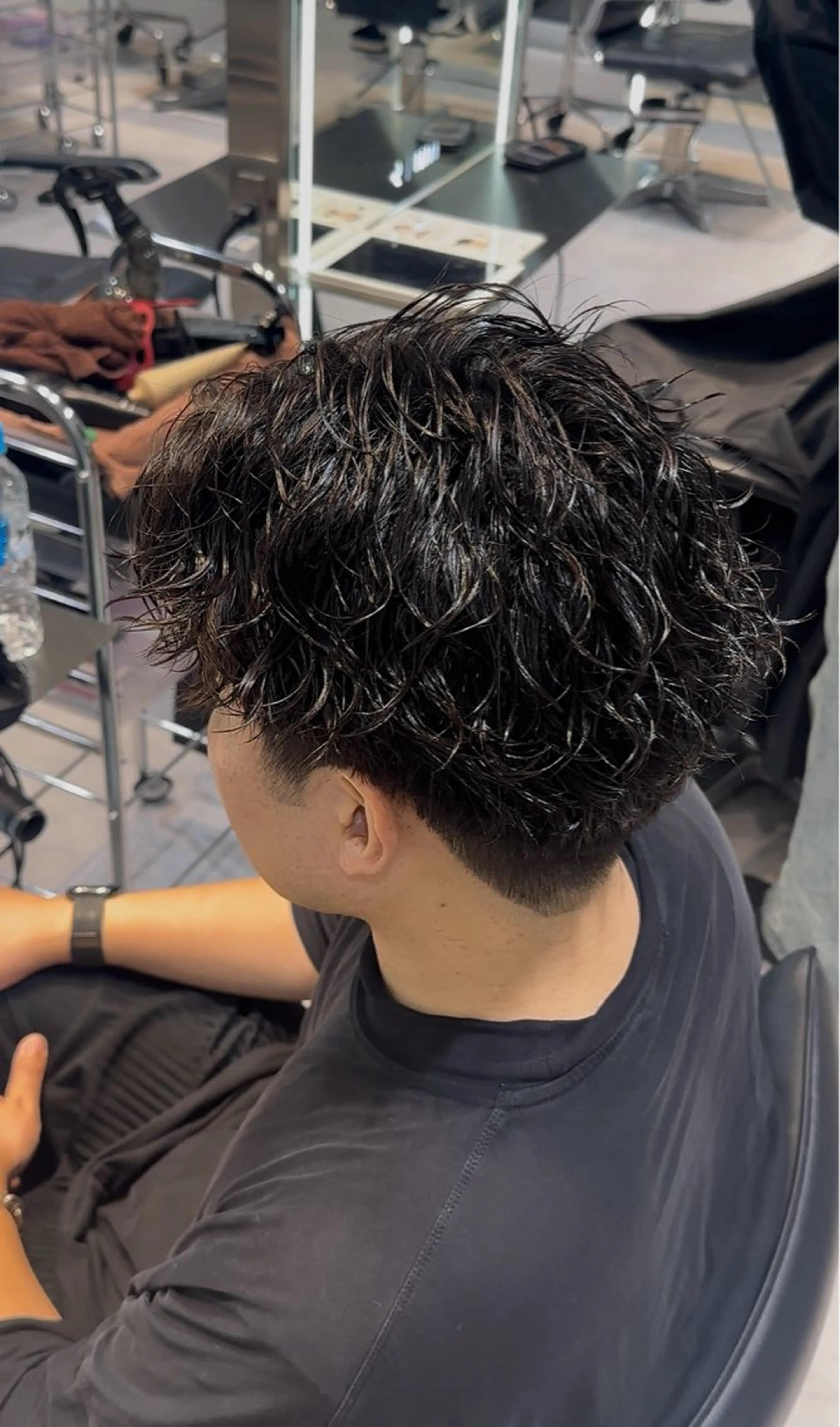 ショート パーマ ツイストスパイラルパーマ スパイラルパーマ 似合わせパーマ🔥 河浪  大智のヘアスタイル