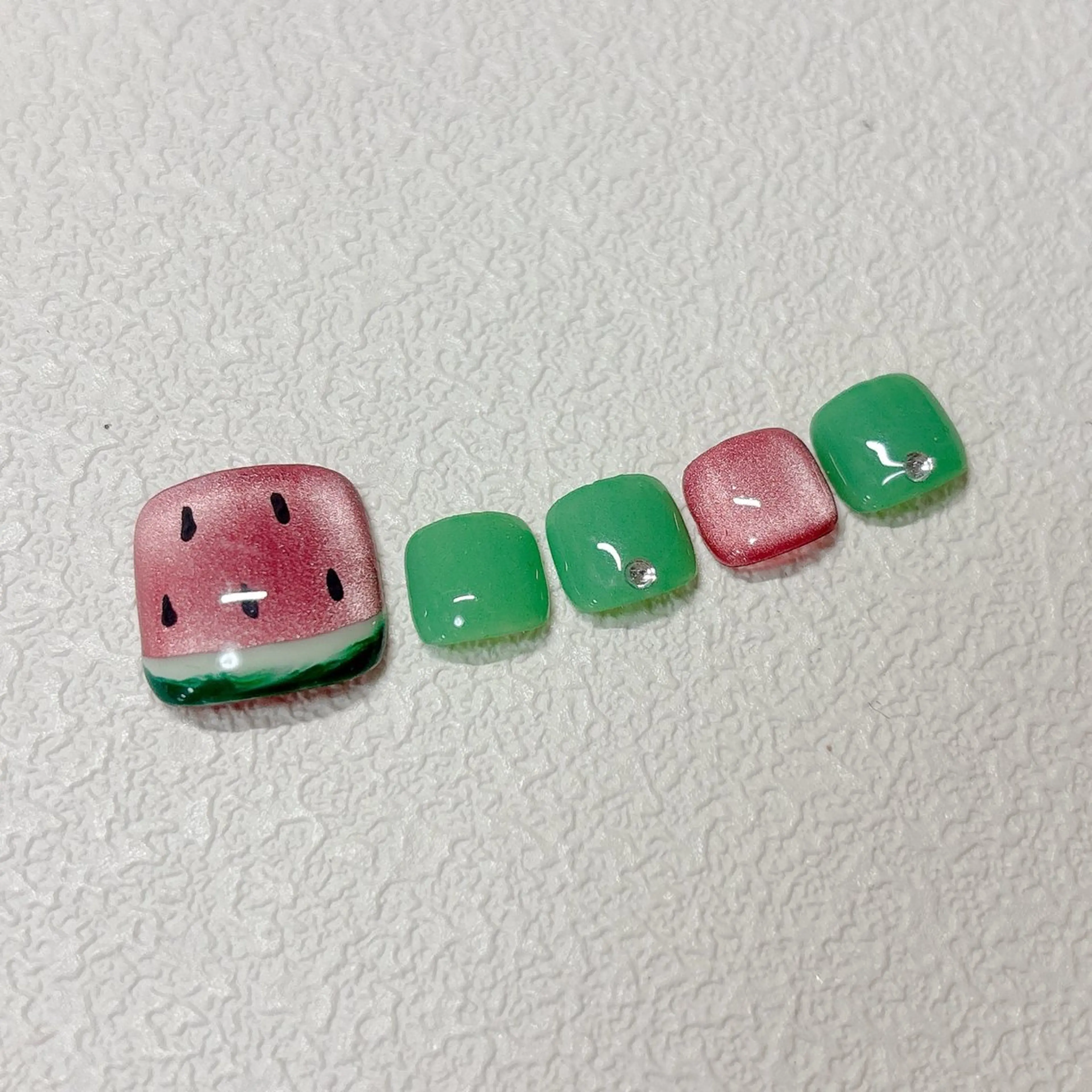 ネイル フットネイル アネラ もか.⋆𝜗𝜚のネイルデザイン