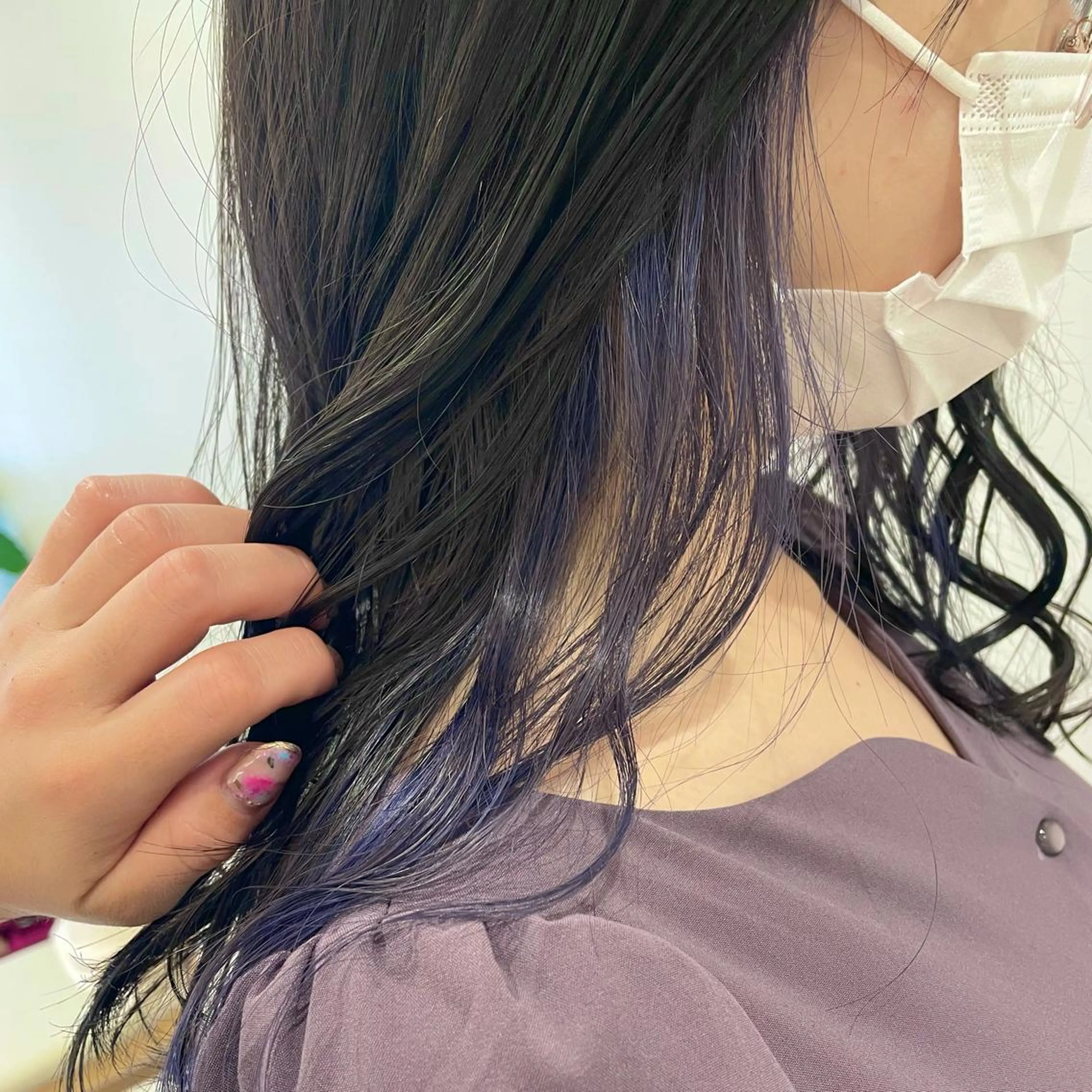 ロング カラー カット ヘアカラー 🎀透明感カラー🎀 mikaのヘアスタイル