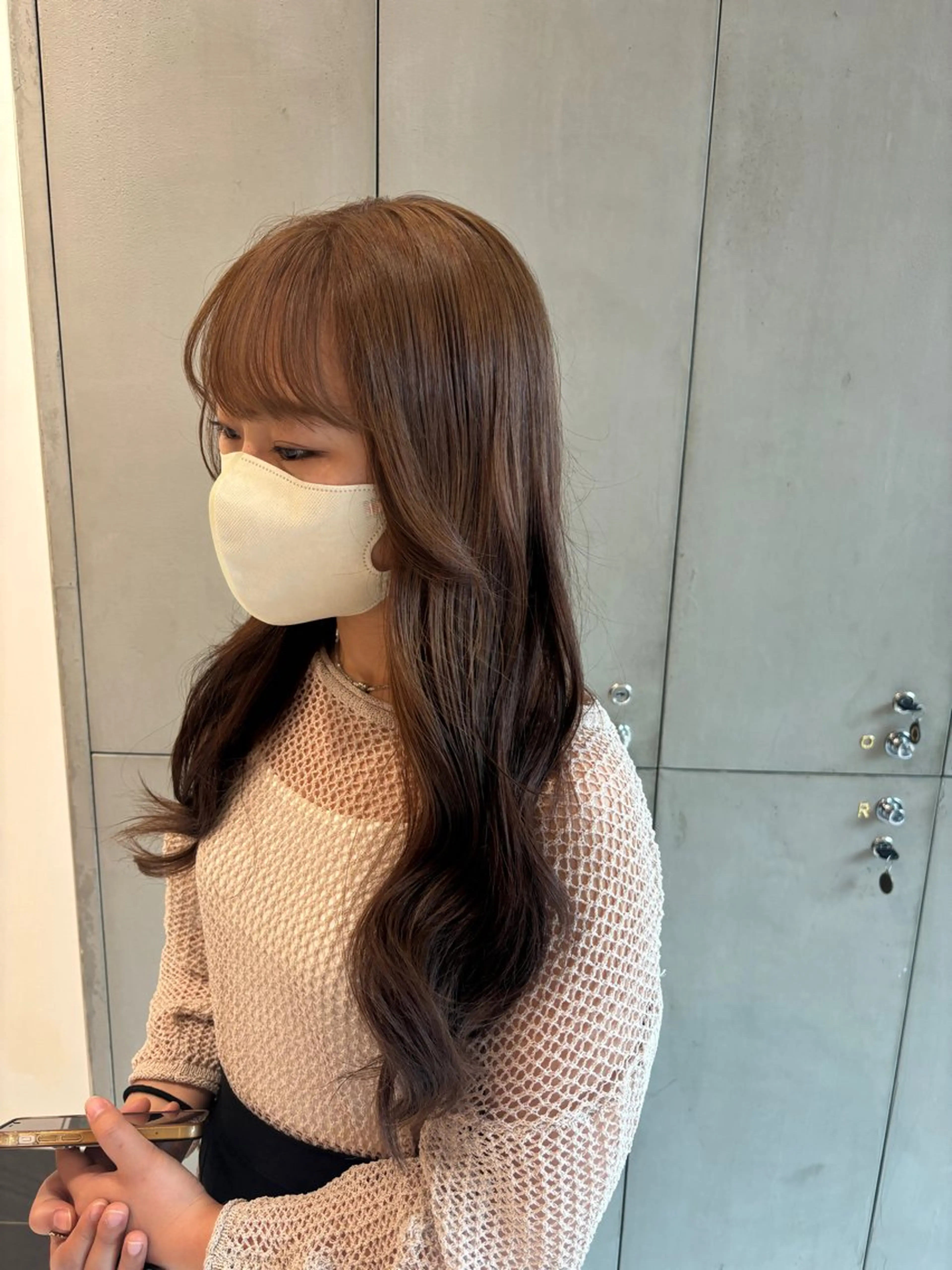 カラー ヘアカラー ️🩵RINKA/ 艶color🩵のヘアスタイル