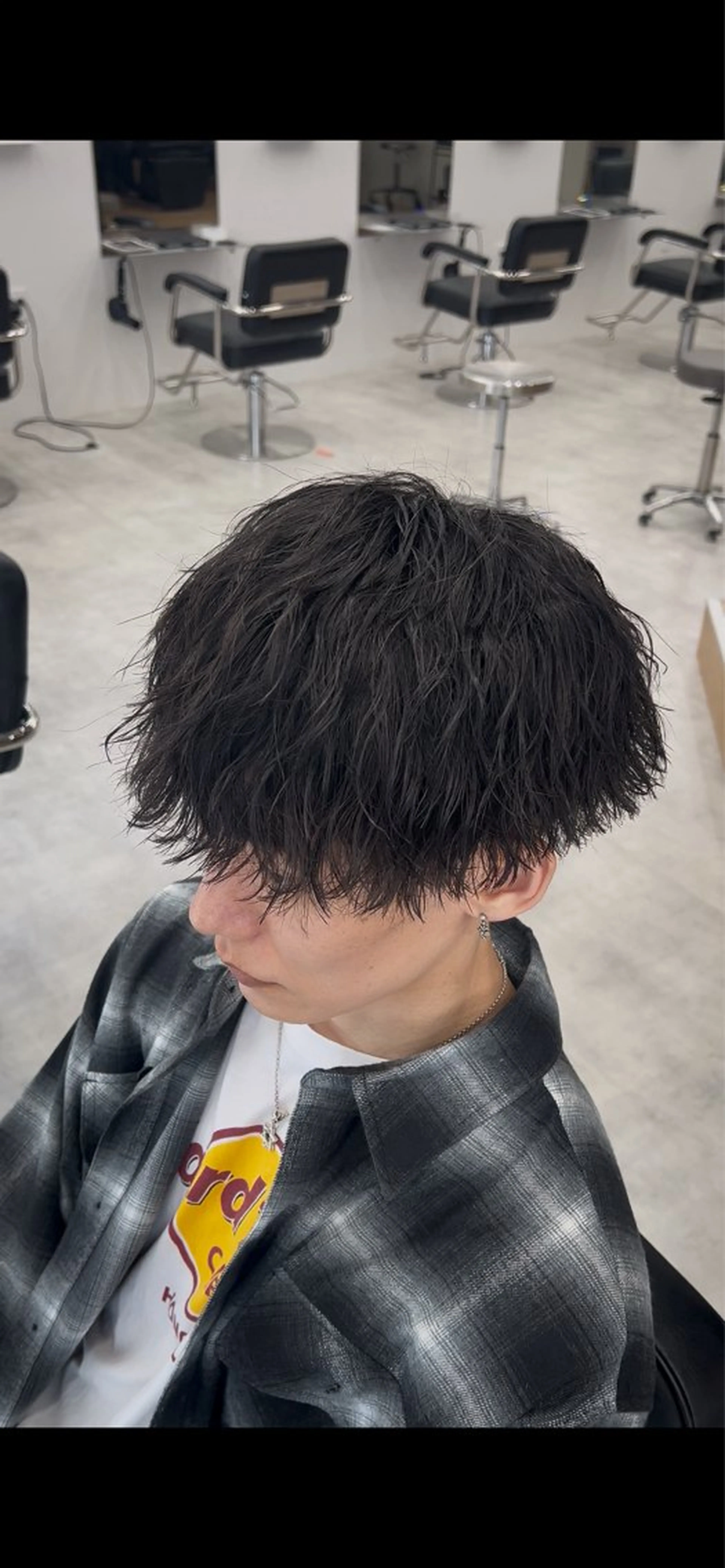 パーマ メンズ カットモデル募集中 新潟万代/ 蒼太朗のヘアスタイル