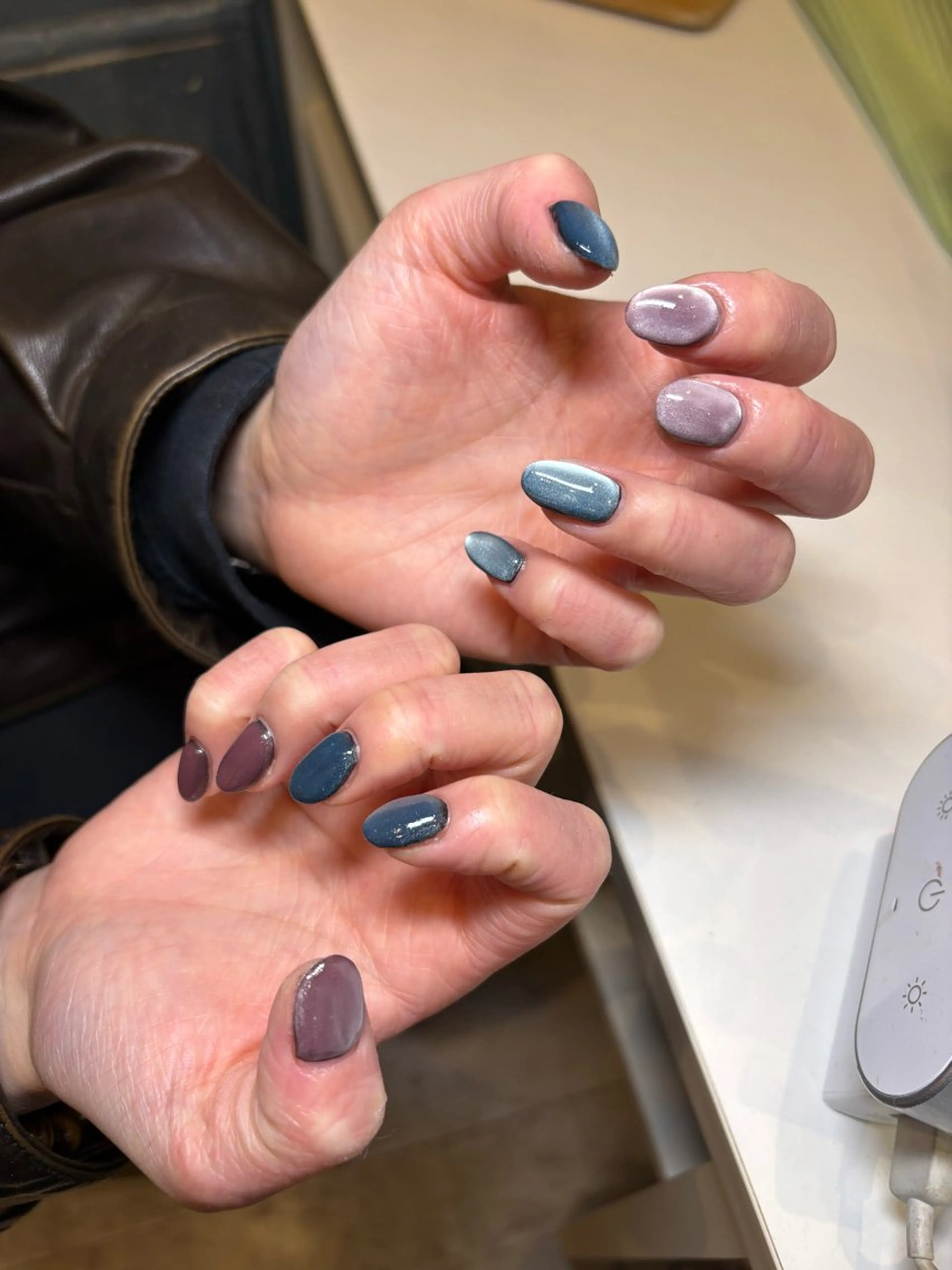 ネイル マグネットネイル ハンドネイル RIYU 🫧のヘアスタイル