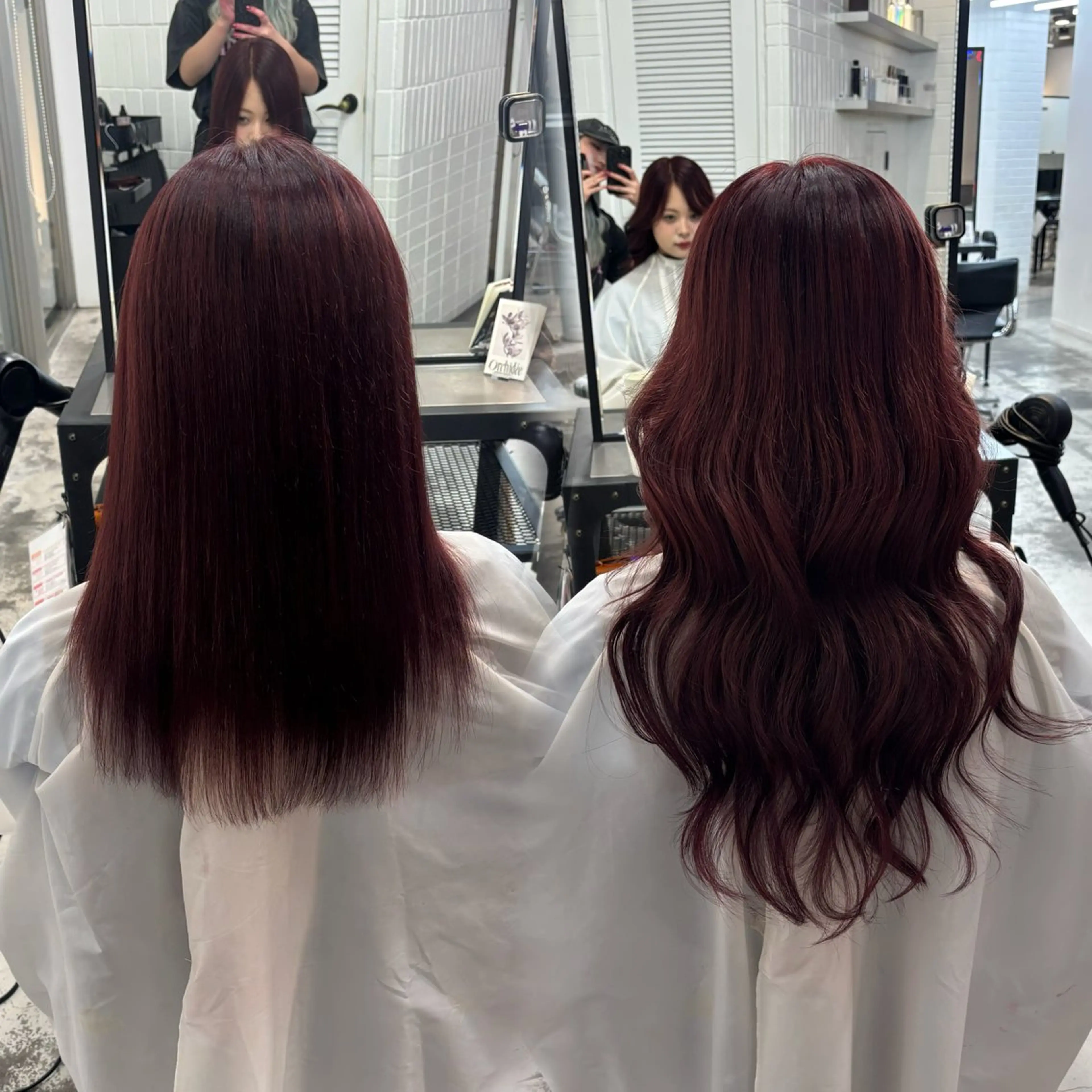 ダブルカラー(ブリーチあり)＋エクステ60本(馴染ませカット無料)♡̴⟡.˚の写真