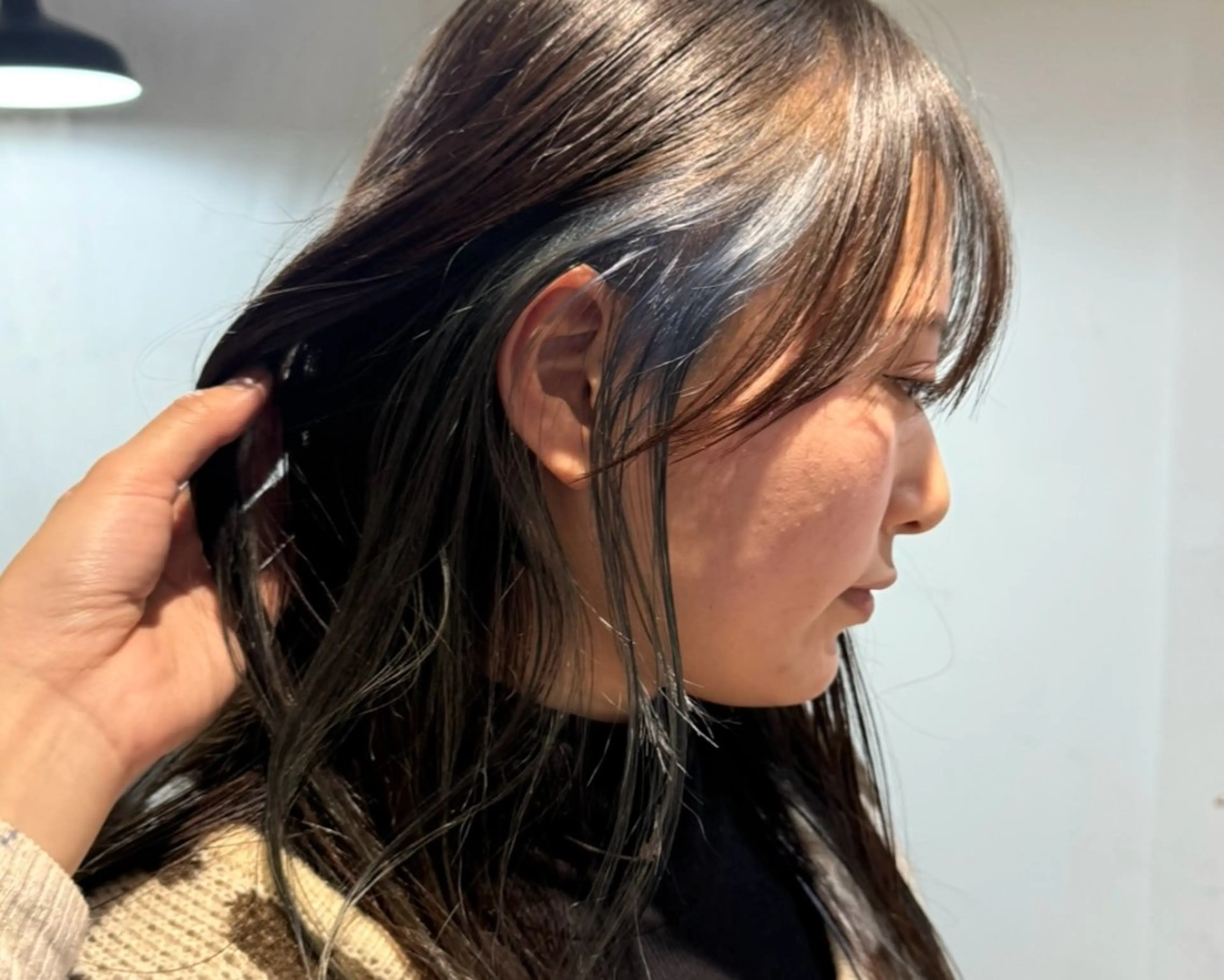 インナーカラーの写真