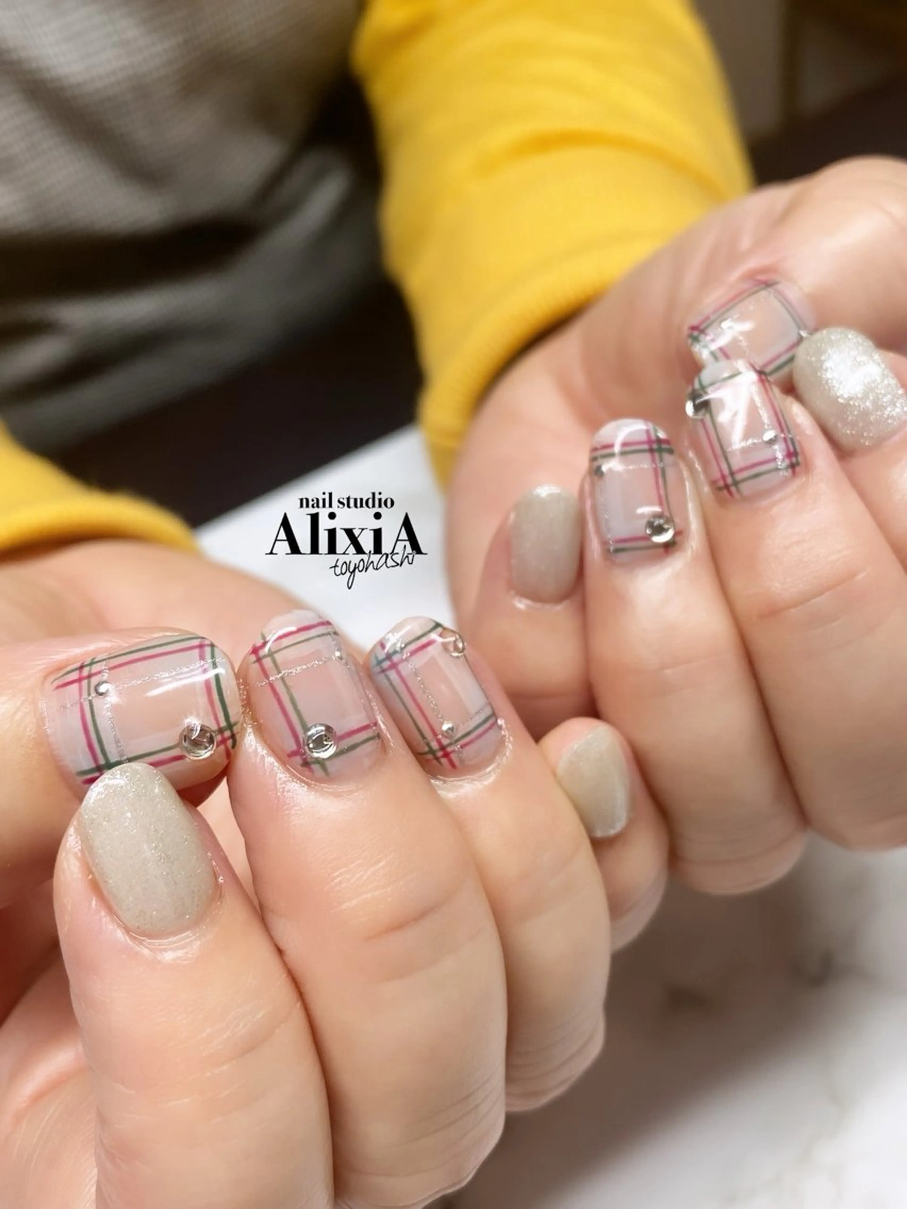 ネイル ハンドネイル AlixiA   nail studio所属・AlixiA ゆみのネイルデザイン