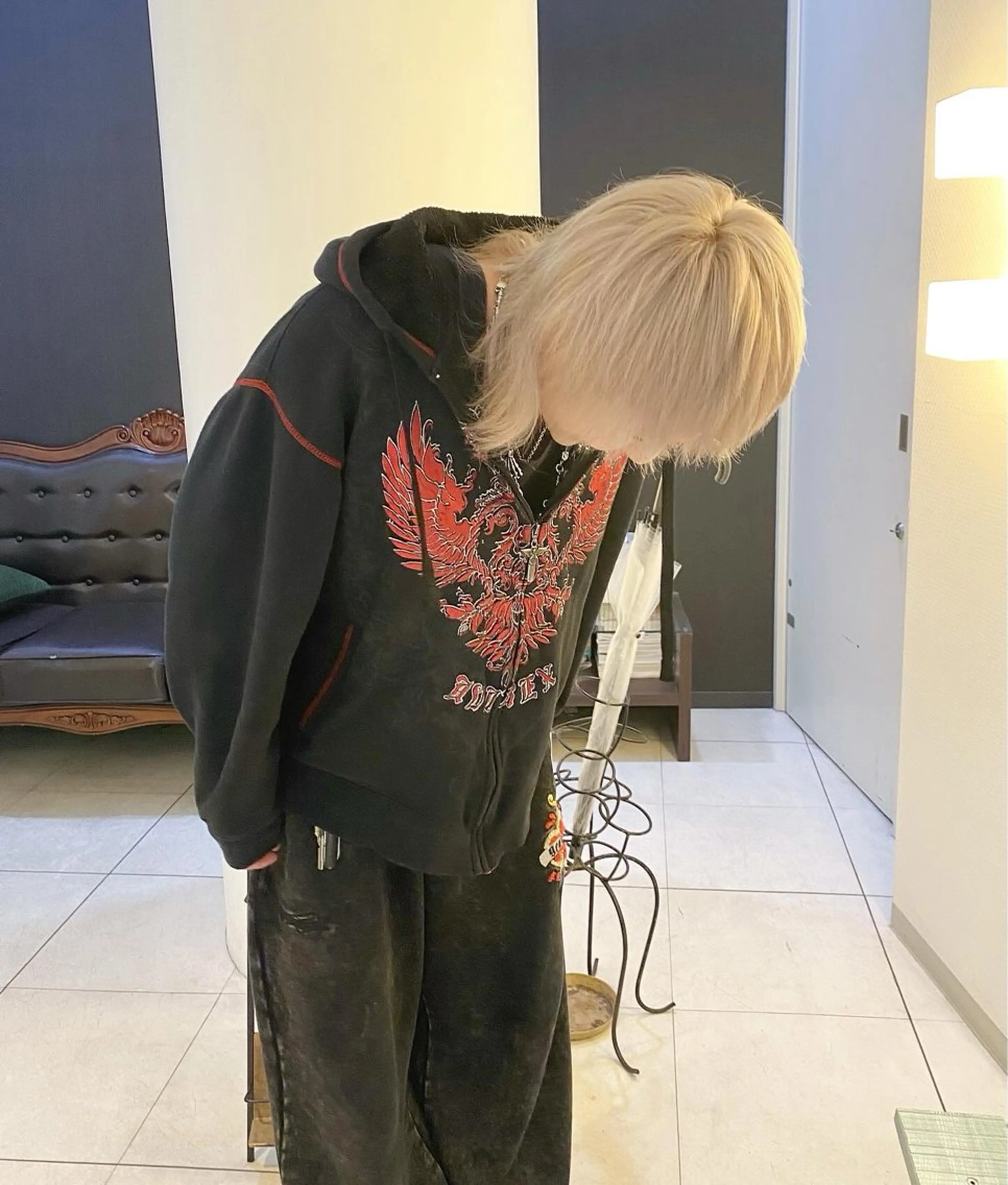 カラー メンズ ヘアカラー トリートメント mai / linoah˚✧のヘアスタイル