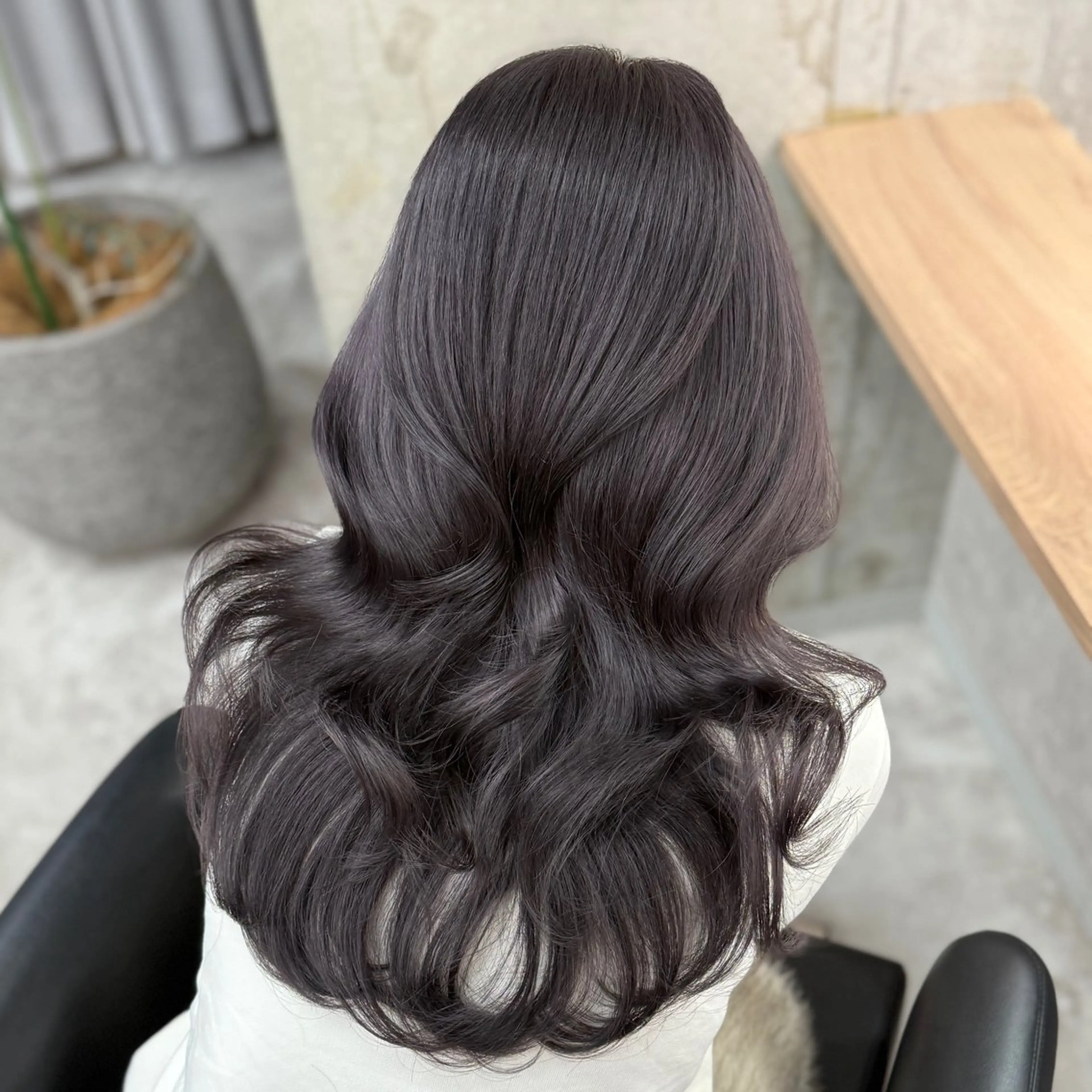 セミロング ヘアカラー ほの/ブリーチモデル 🎀/艶カラー‎のヘアスタイル