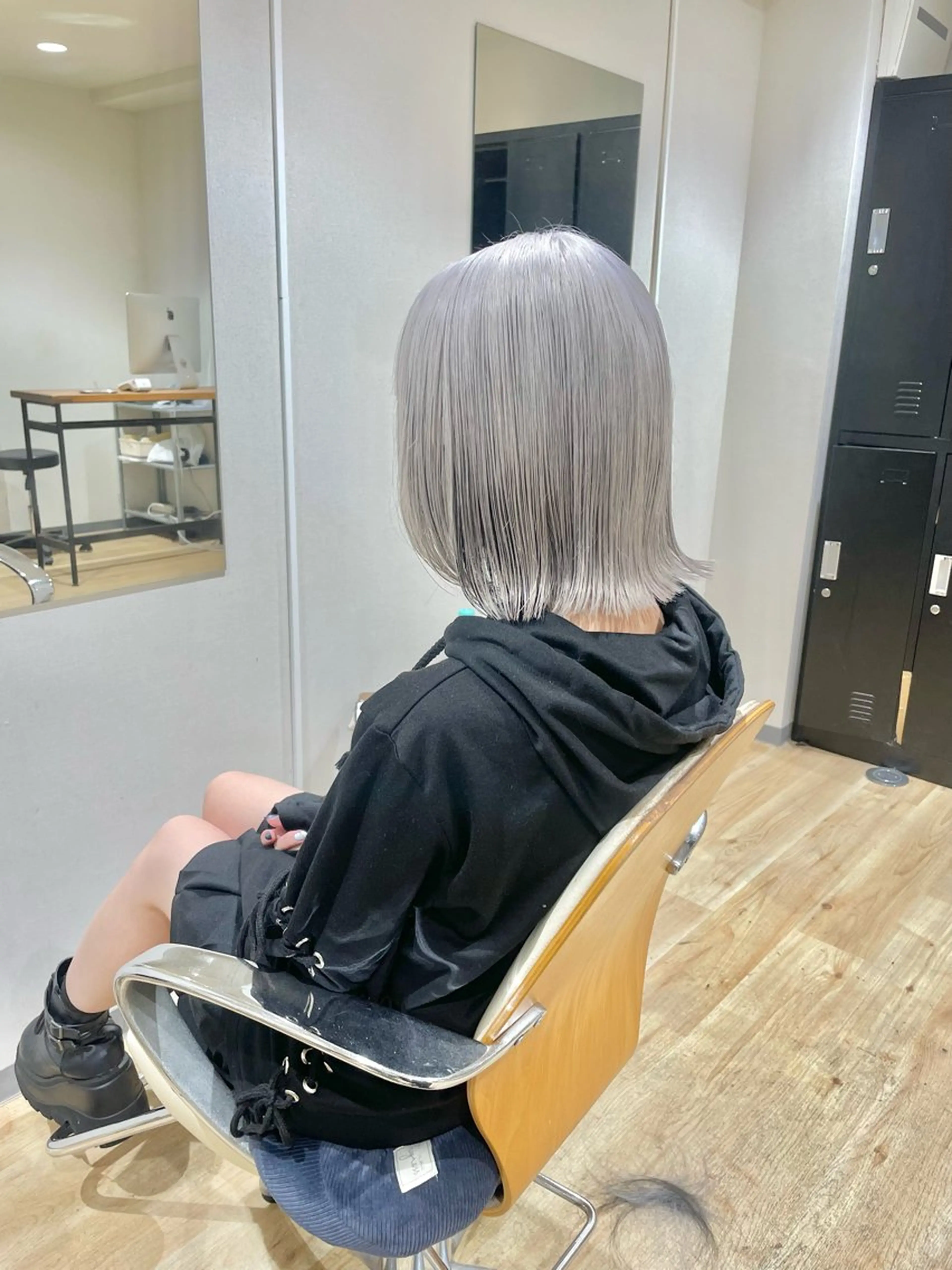 ミディアム カラー エビスザキレン／メン ズ／心斎橋🌳のヘアスタイル