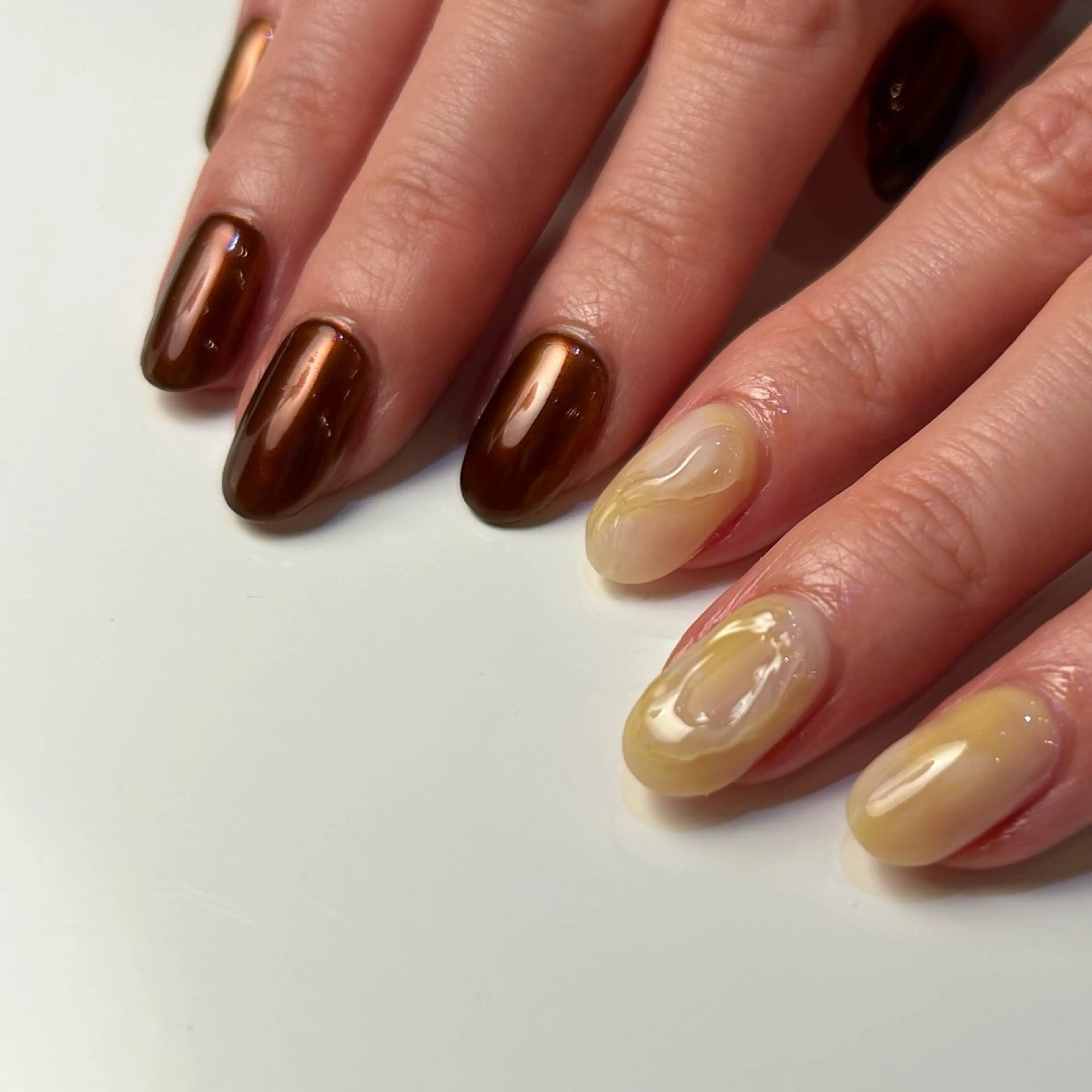 ネイル Yumi シンプルネイルのネイルデザイン