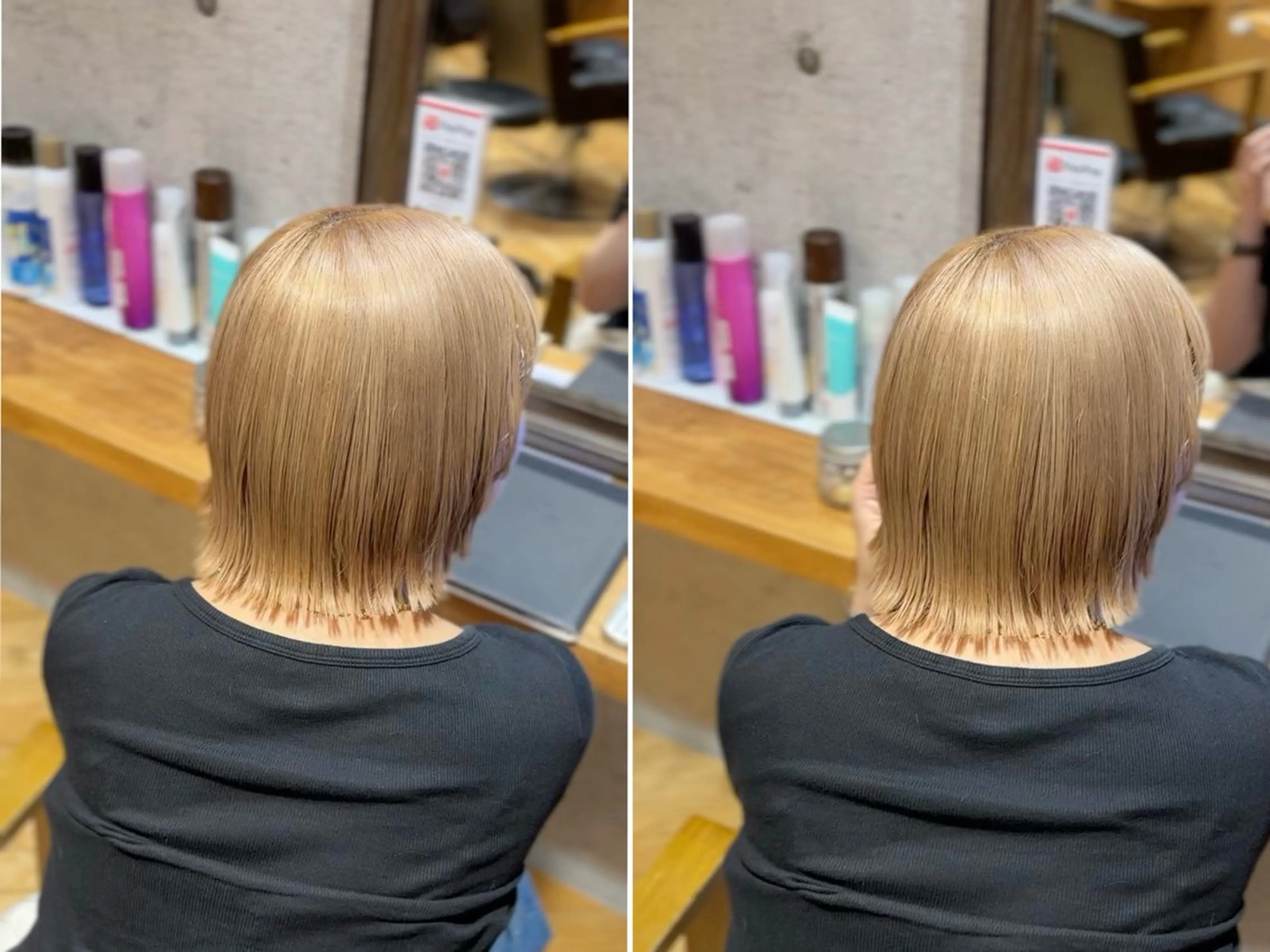 ショート Rio/ベージュ/ レイヤーカットのヘアスタイル