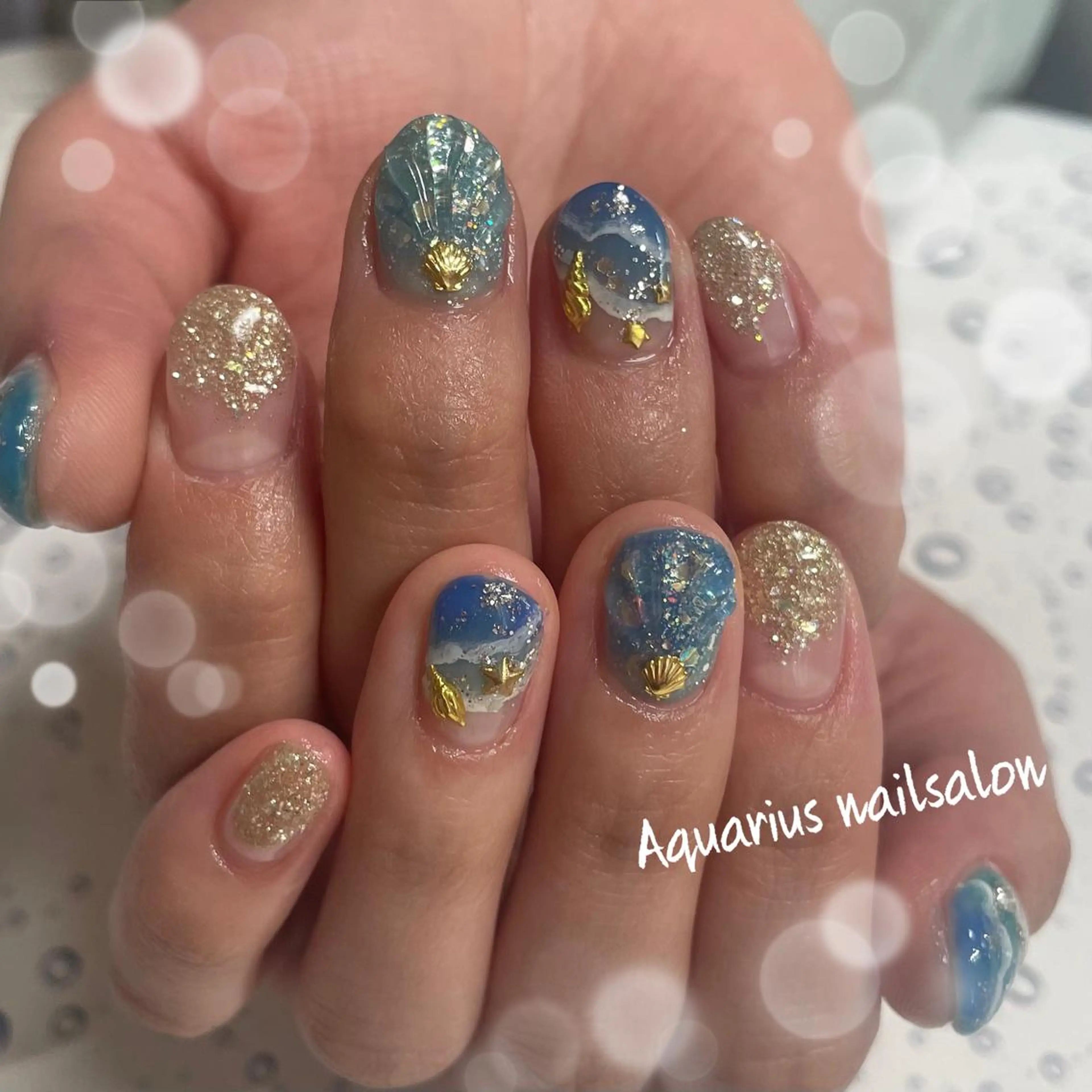 ネイル 奥園 良恵のネイルデザイン