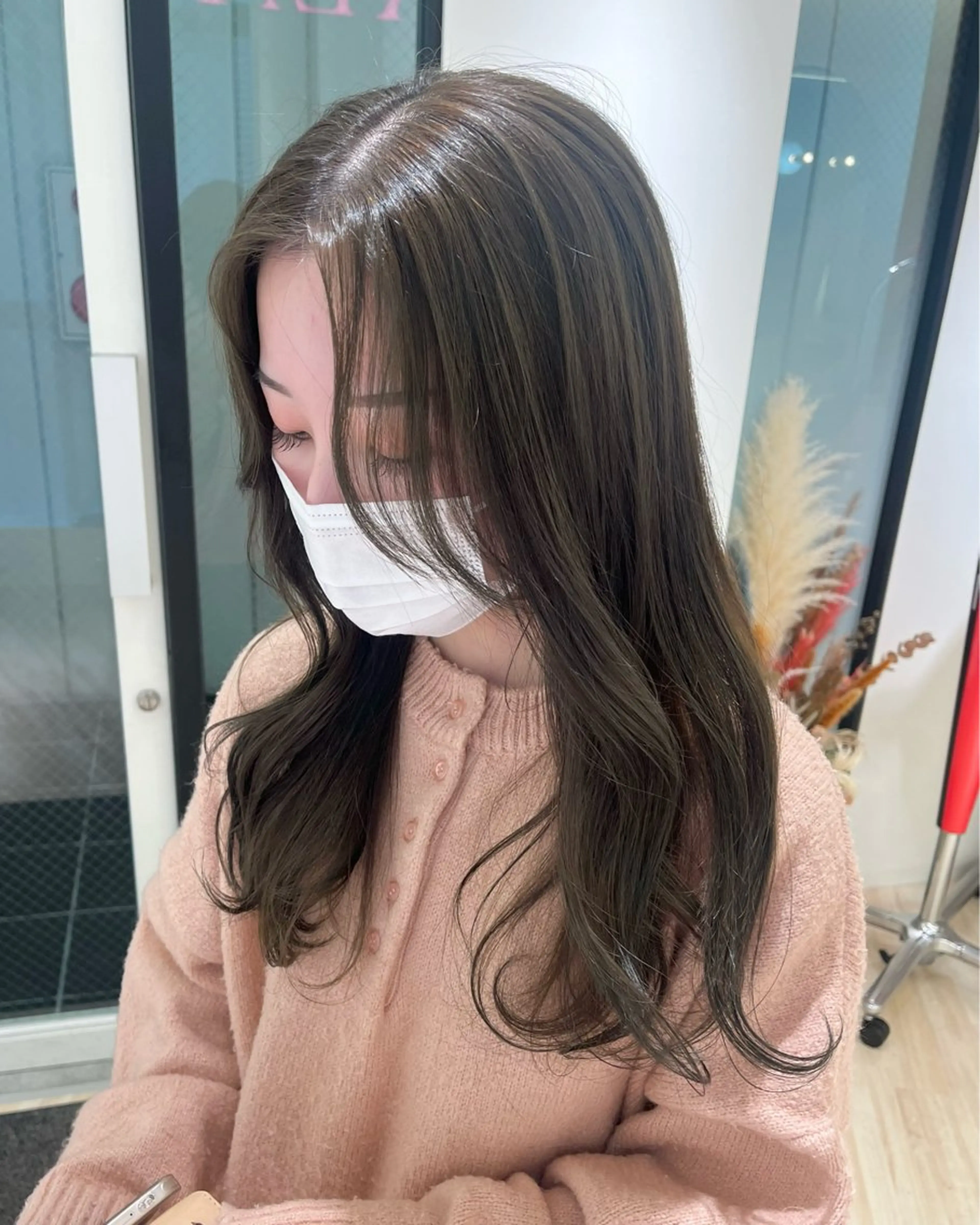 ロング カラー GOODDAY ヘアサロンのヘアスタイル