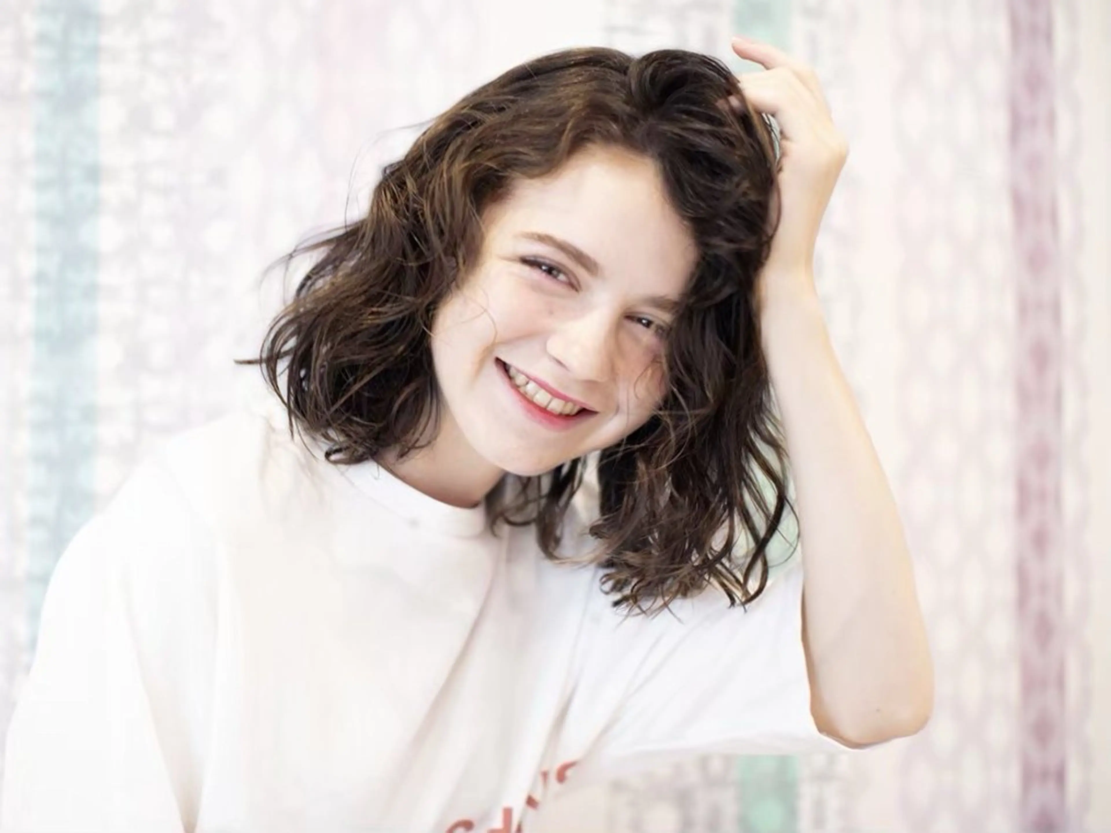 ミディアム カラー カット ヘアカラー トリートメント 🩷愛咲🩷レイヤー /透明感カラーのヘアスタイル