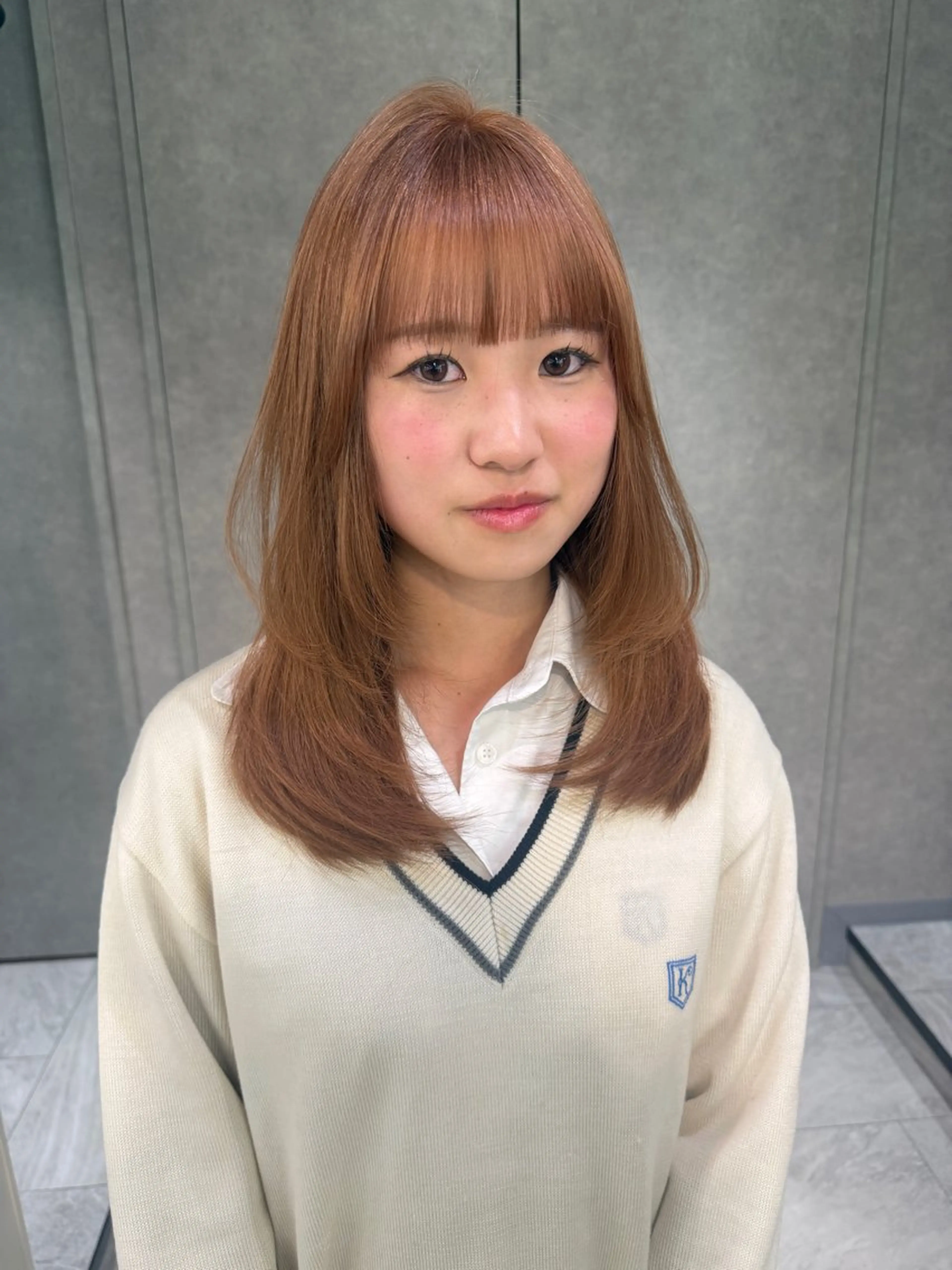 《🌸 学割 🌸》カット🪸＋透明感カラー🧊＋オリジナルトリートメント💫の写真