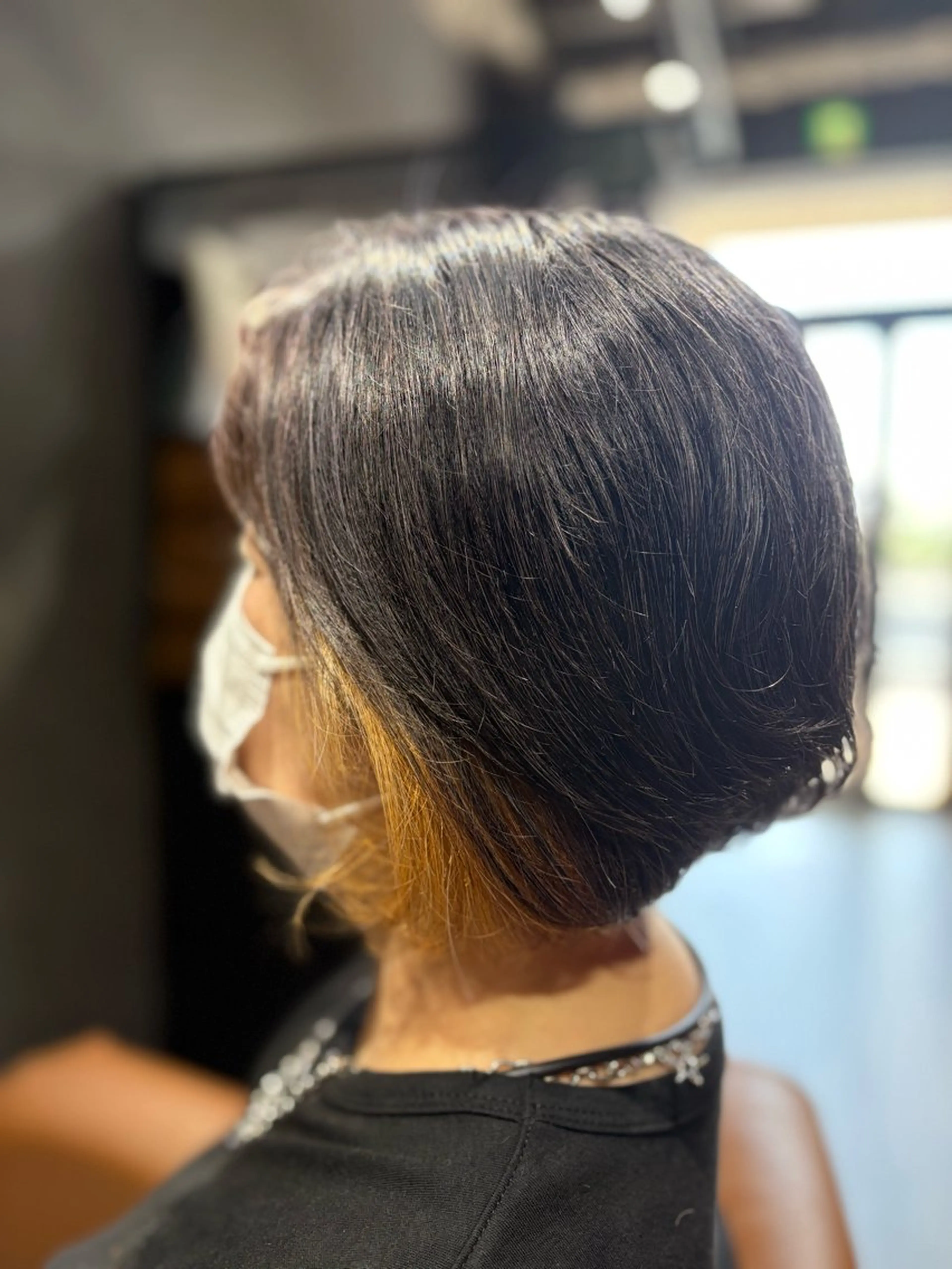 カット＋インナーカラーの写真