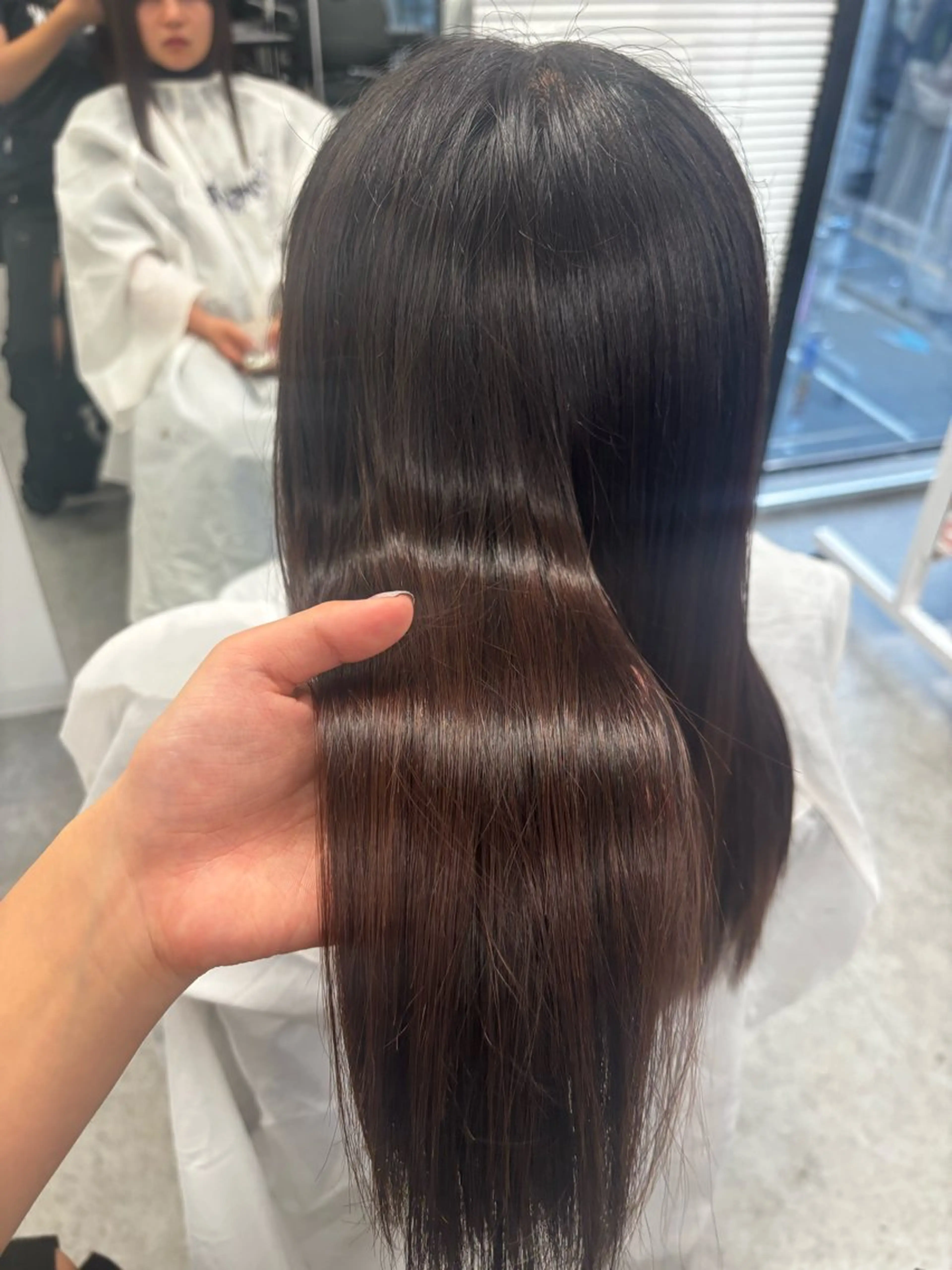 ロング HINAKO🩵 寒色カラー🪽のヘアスタイル