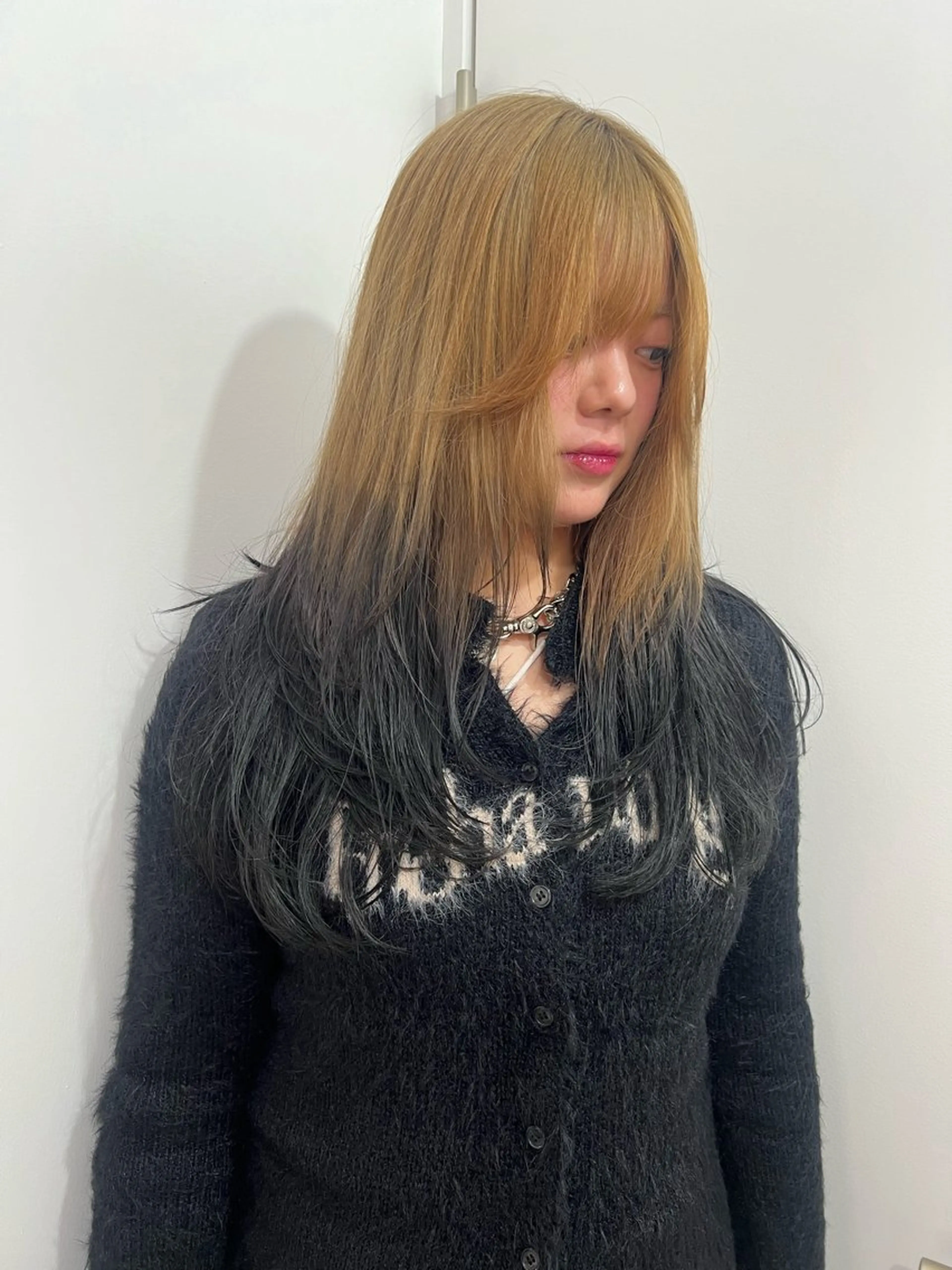 ロング 💥ウルフカット デザインあんな💥のヘアスタイル