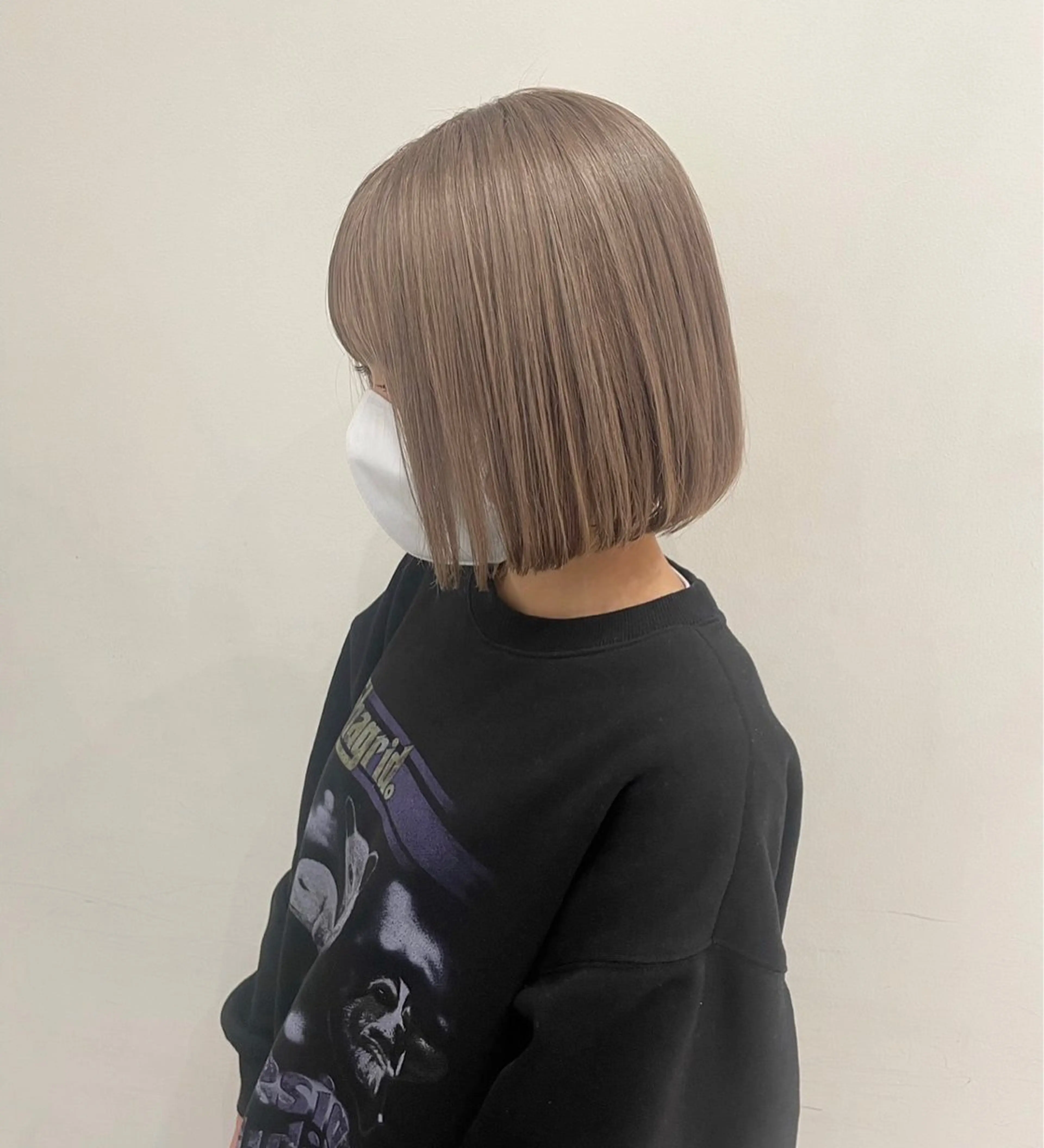 ミディアム ボブ 顔まわり🎀レイヤー 心斎橋【あやか】🎀のヘアスタイル