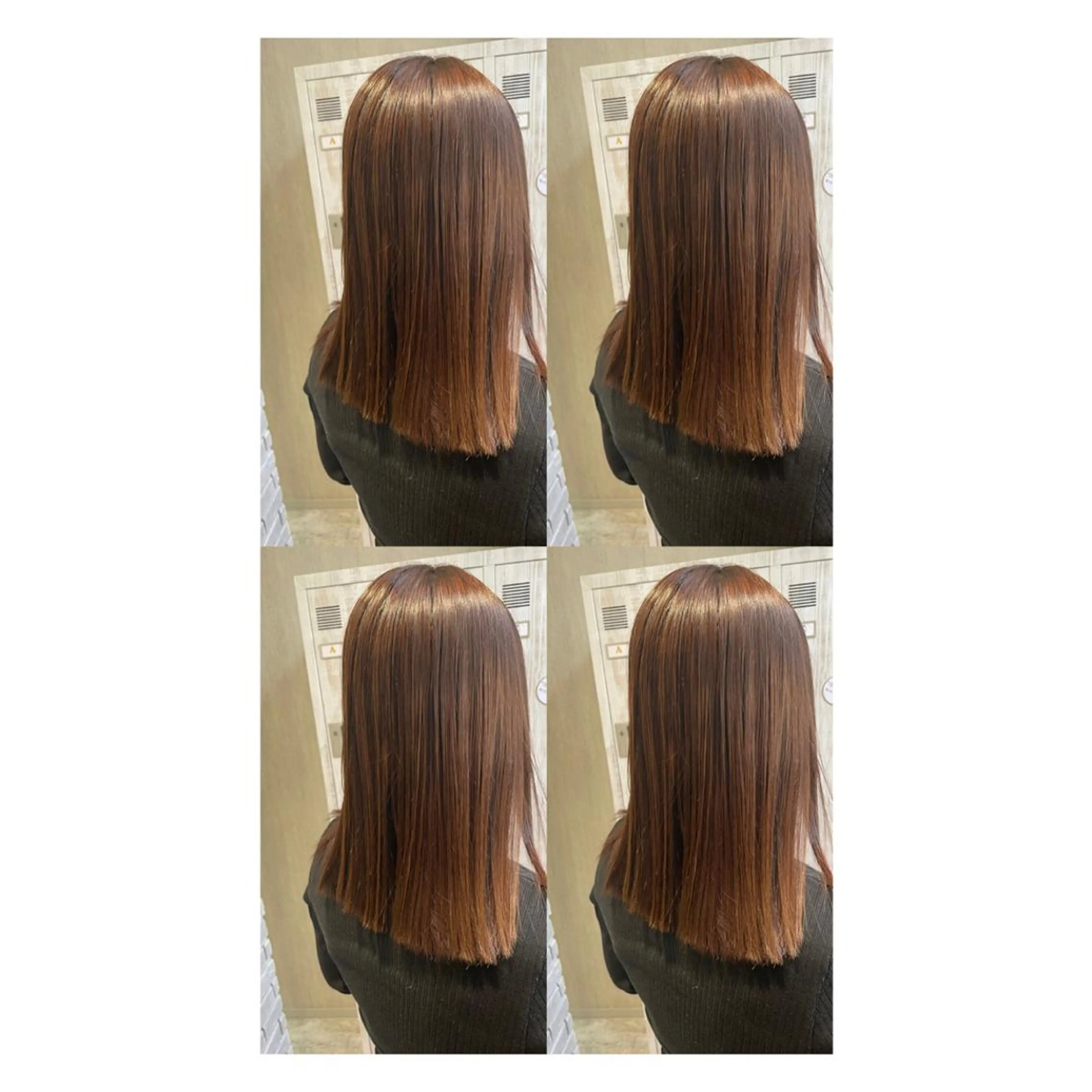 ミディアム カラー 店長✨レイヤー✖️ 髪質改善✖️韓国ヘアのヘアスタイル