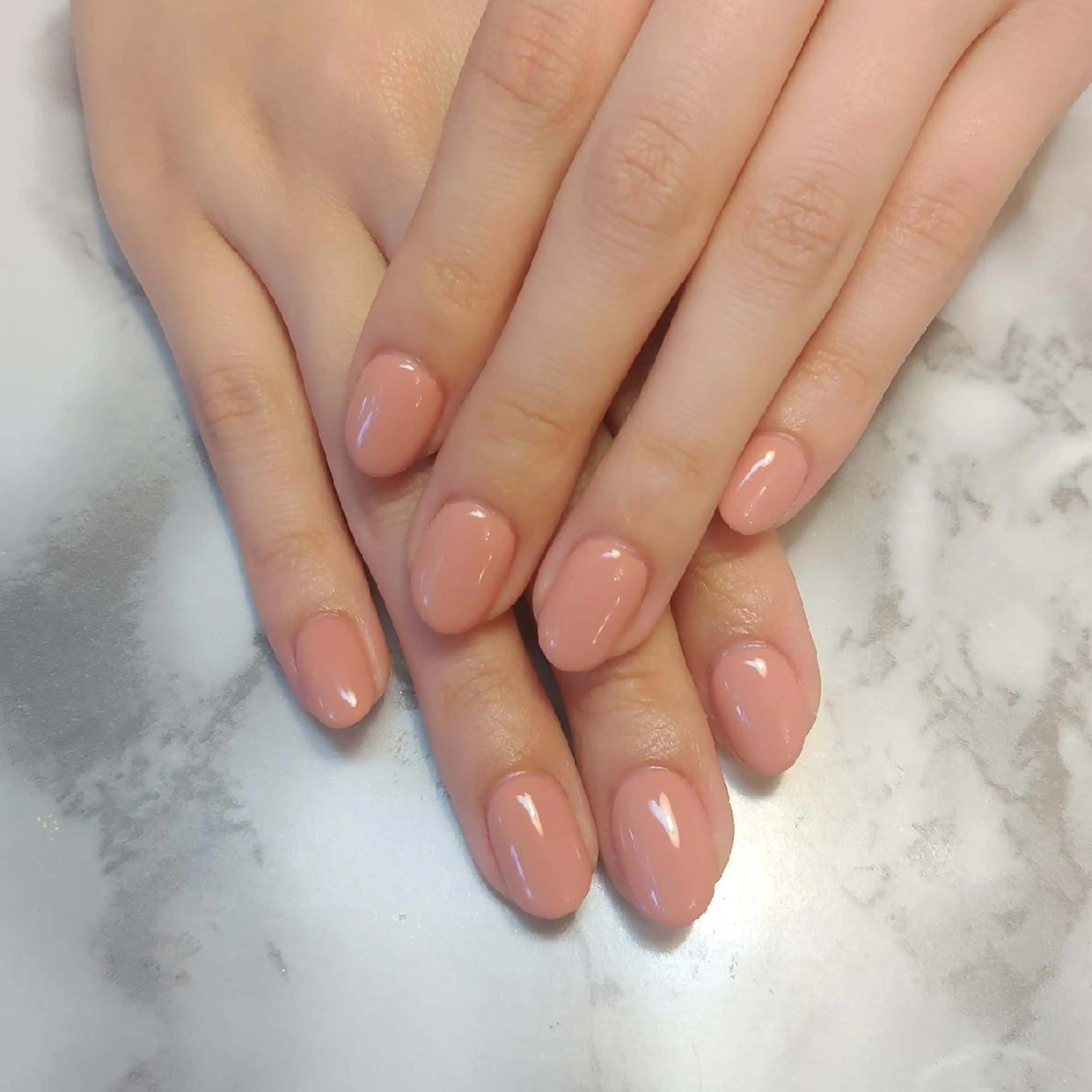 ネイル ワンカラーネイル ジェヌインネイル 河内のネイルデザイン